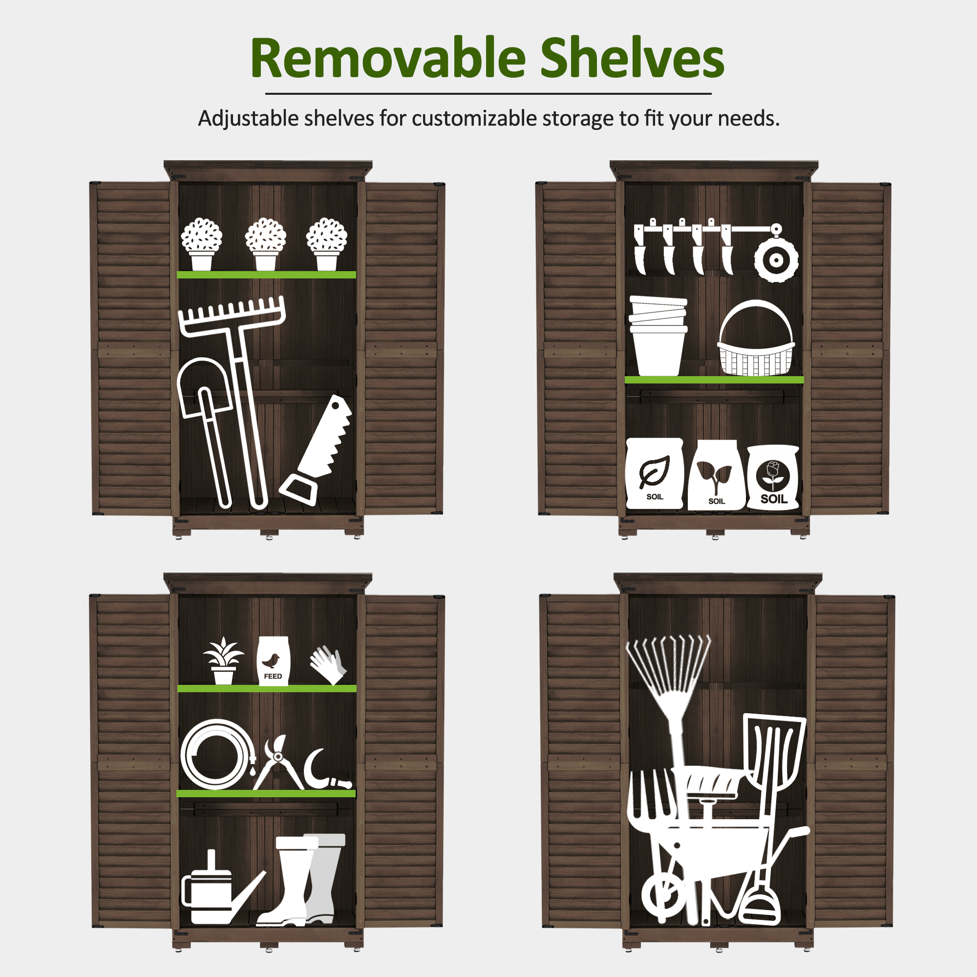 Outdoor Storage Cabinet, 0870