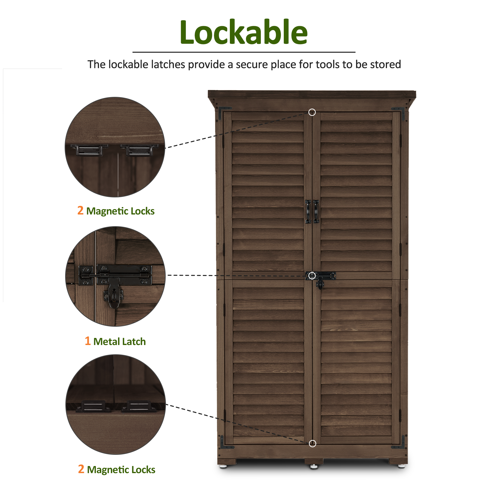 Outdoor Storage Cabinet, 0870