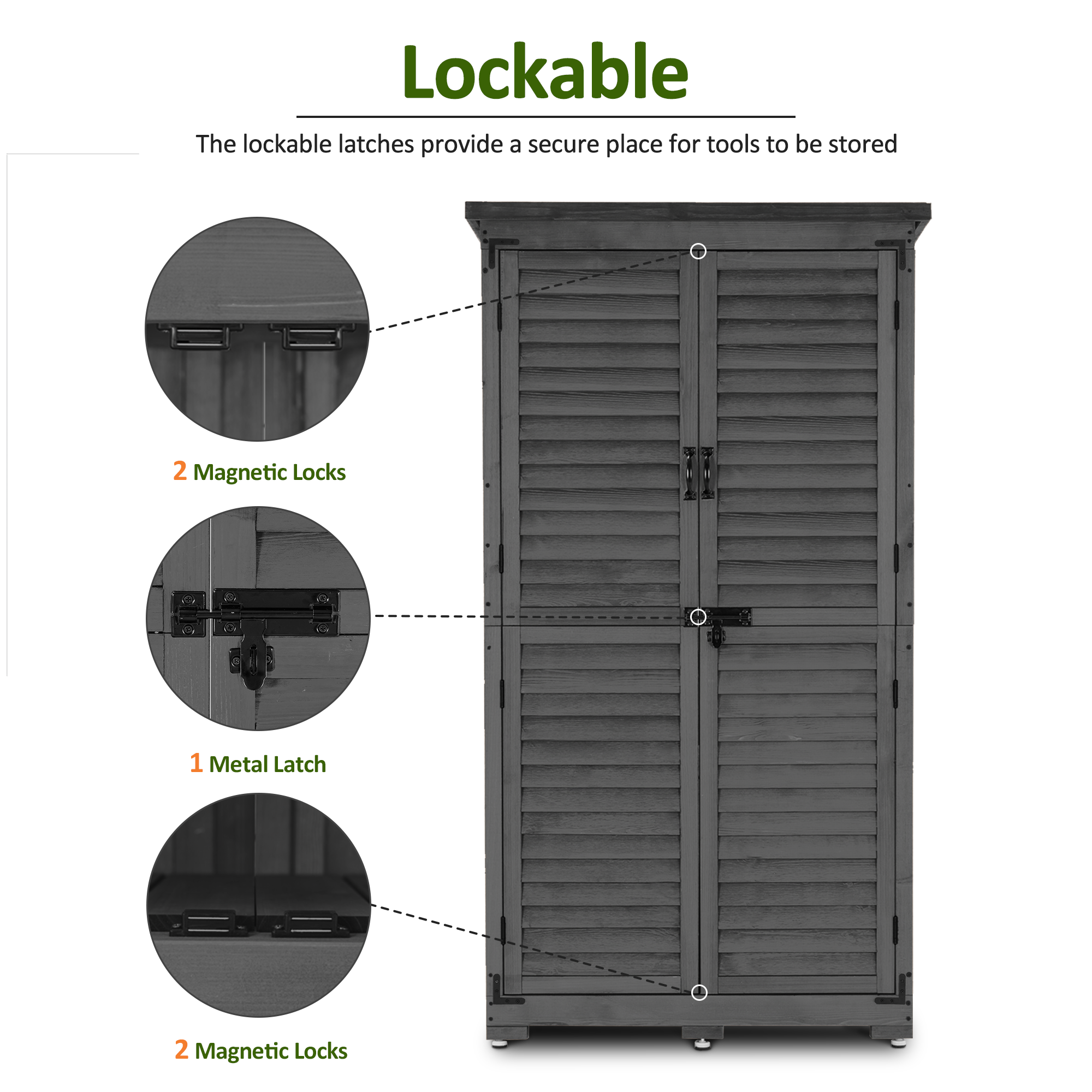 Outdoor Storage Cabinet, 0870