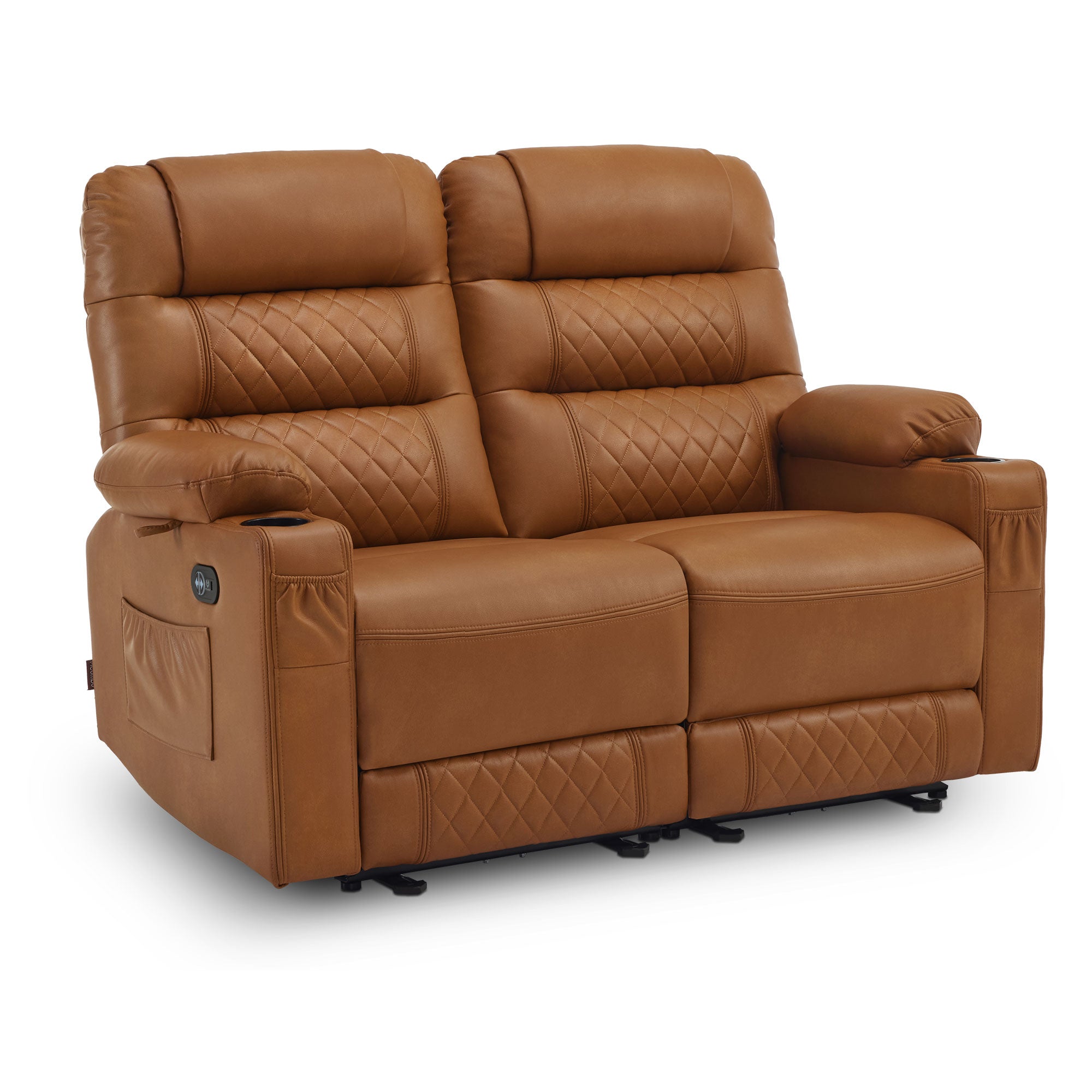 Couch Power Reclining Loveseat With Usb Ports Natuzzi Editions Giulivo 101209155 Casual Power Reclining Loveseat