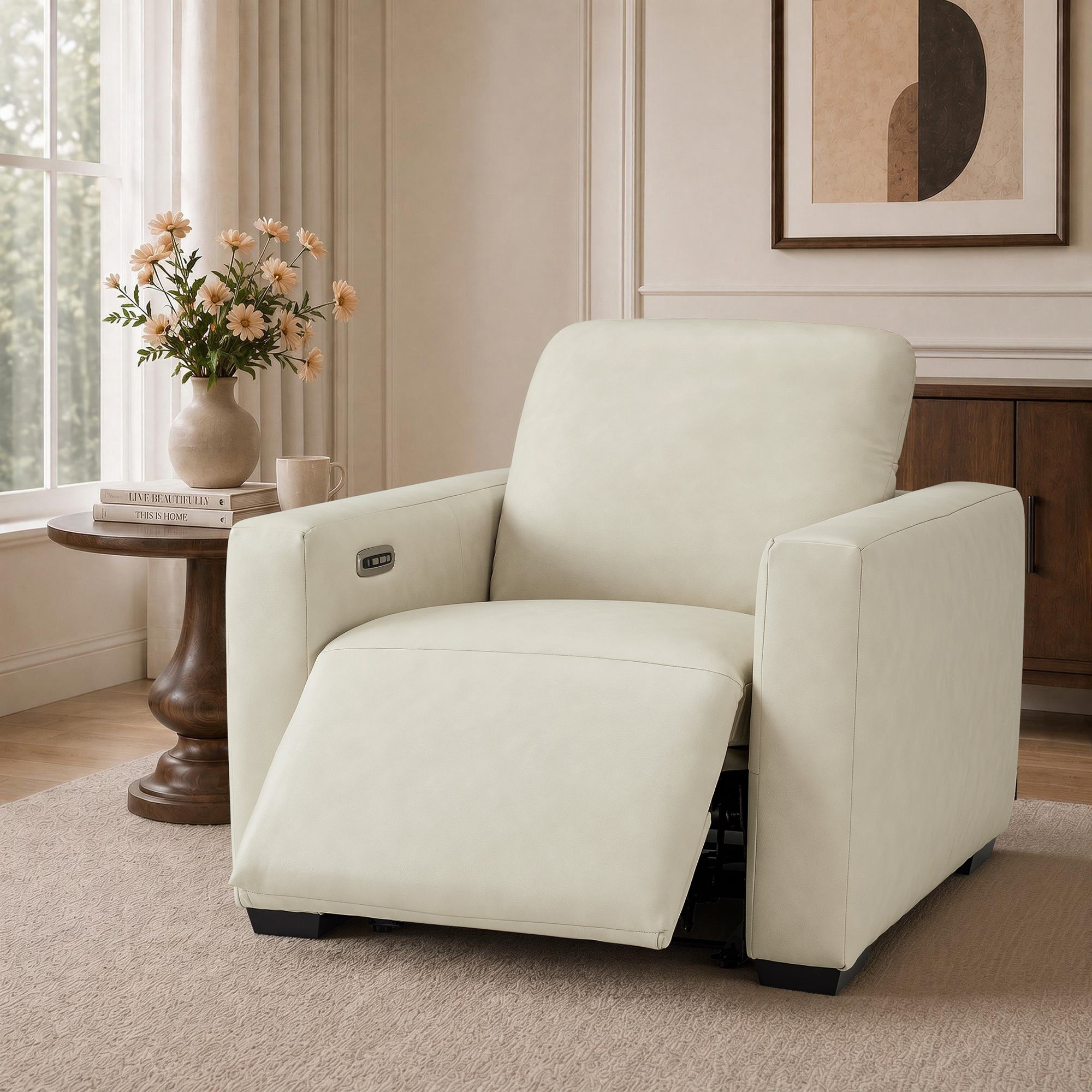 Wall Hugger Zero Gravity Power Recliner, Faux Leather ST280