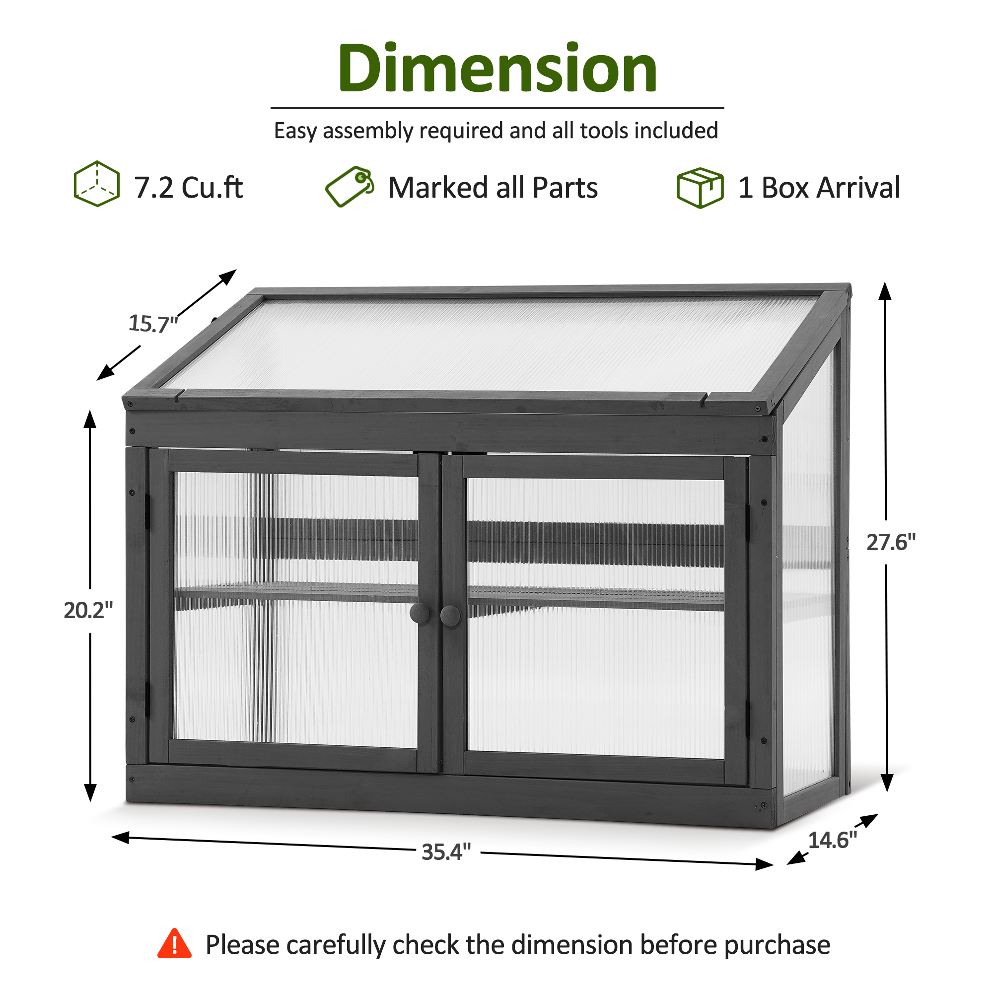 Cold Frame Greenhouse, 0160