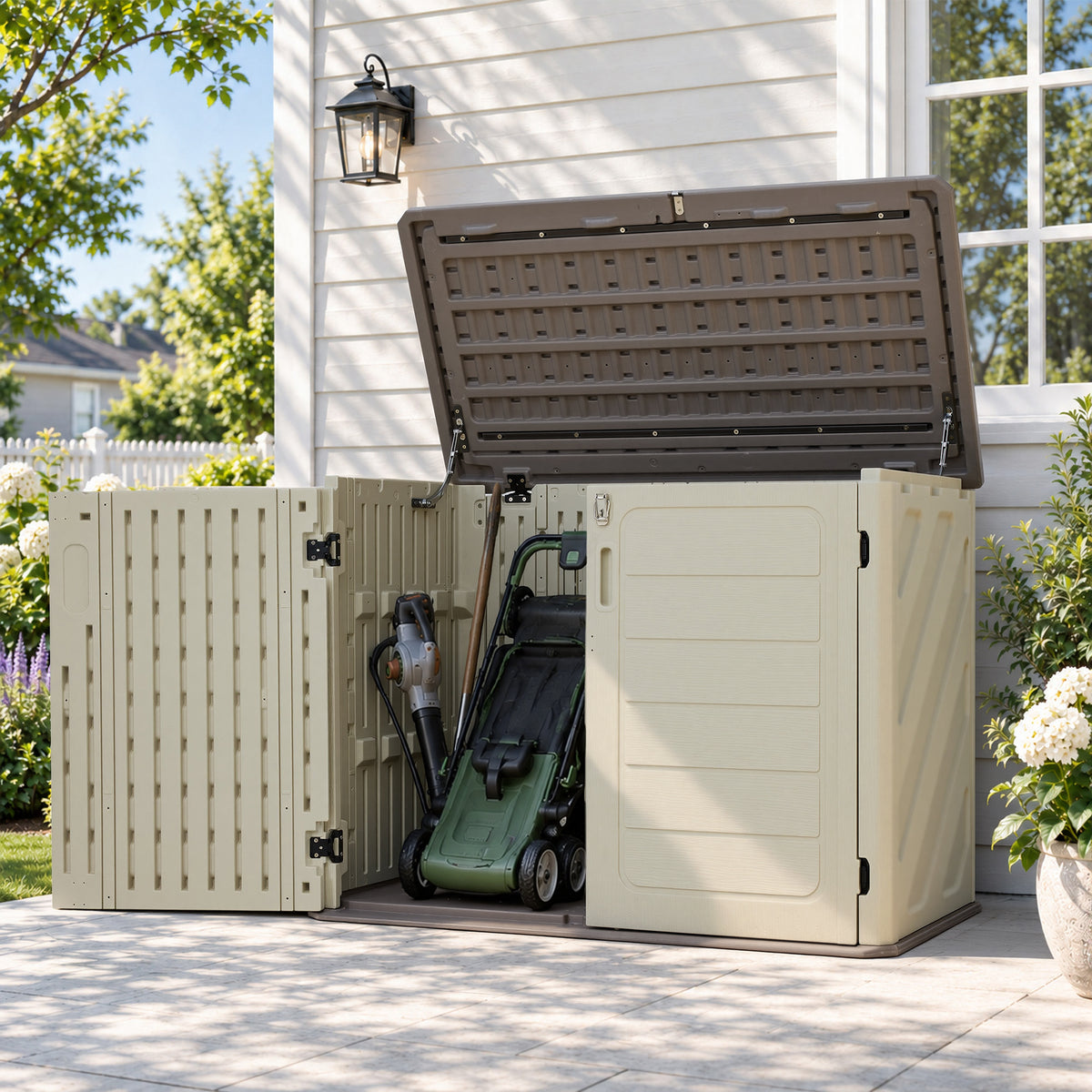 Small Plastic Storage Shed, SU5437|ST5737