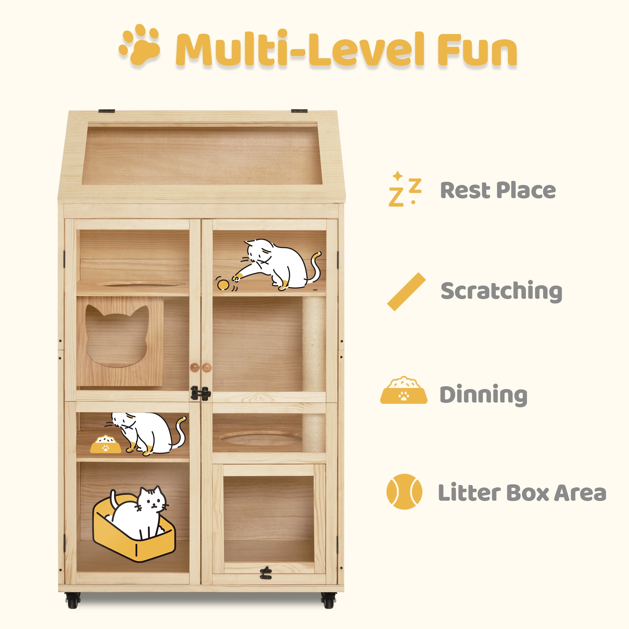 Cat House for Cats/Kittens, CT392