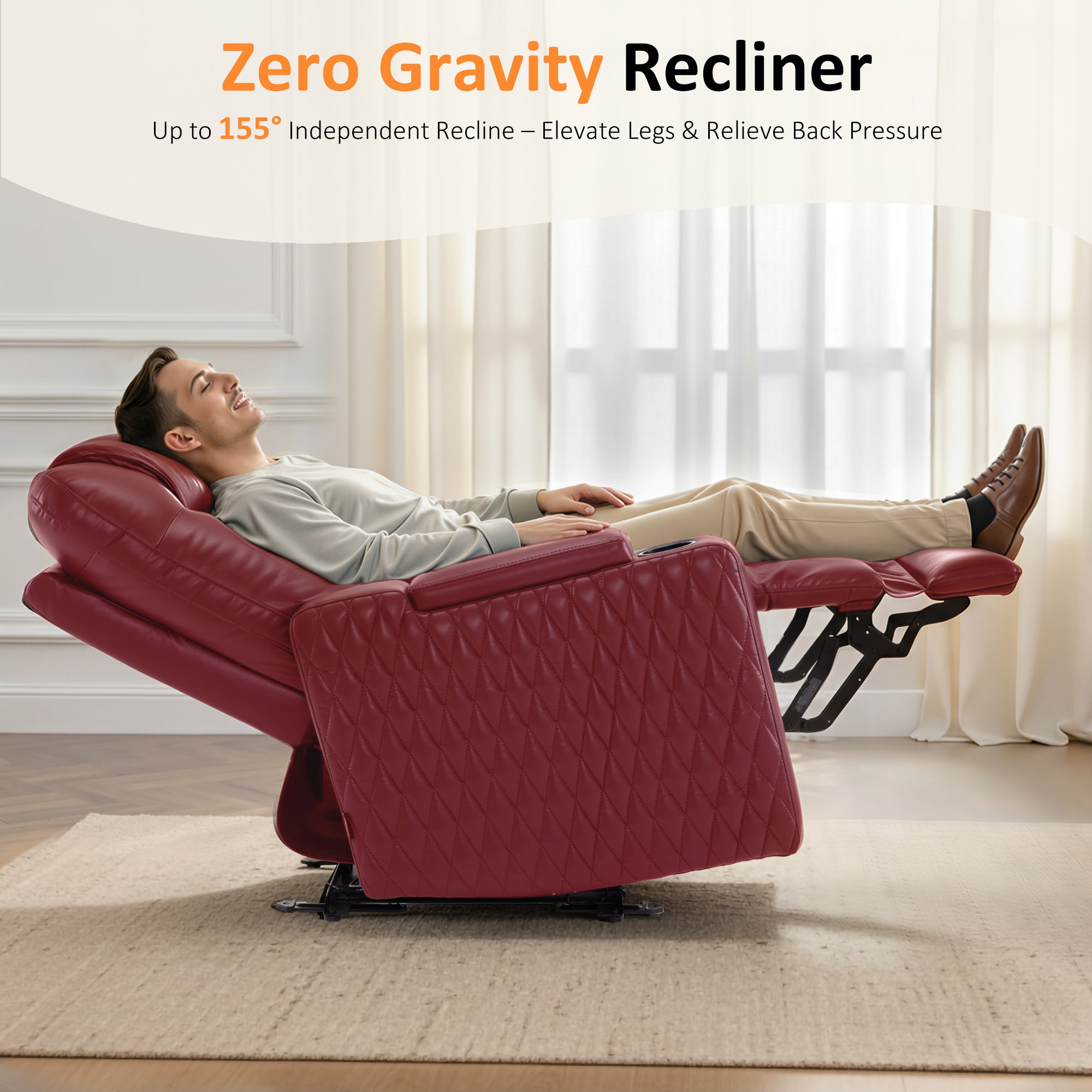 Power Reclining Loveseat,Home Theater Seating, HTS830