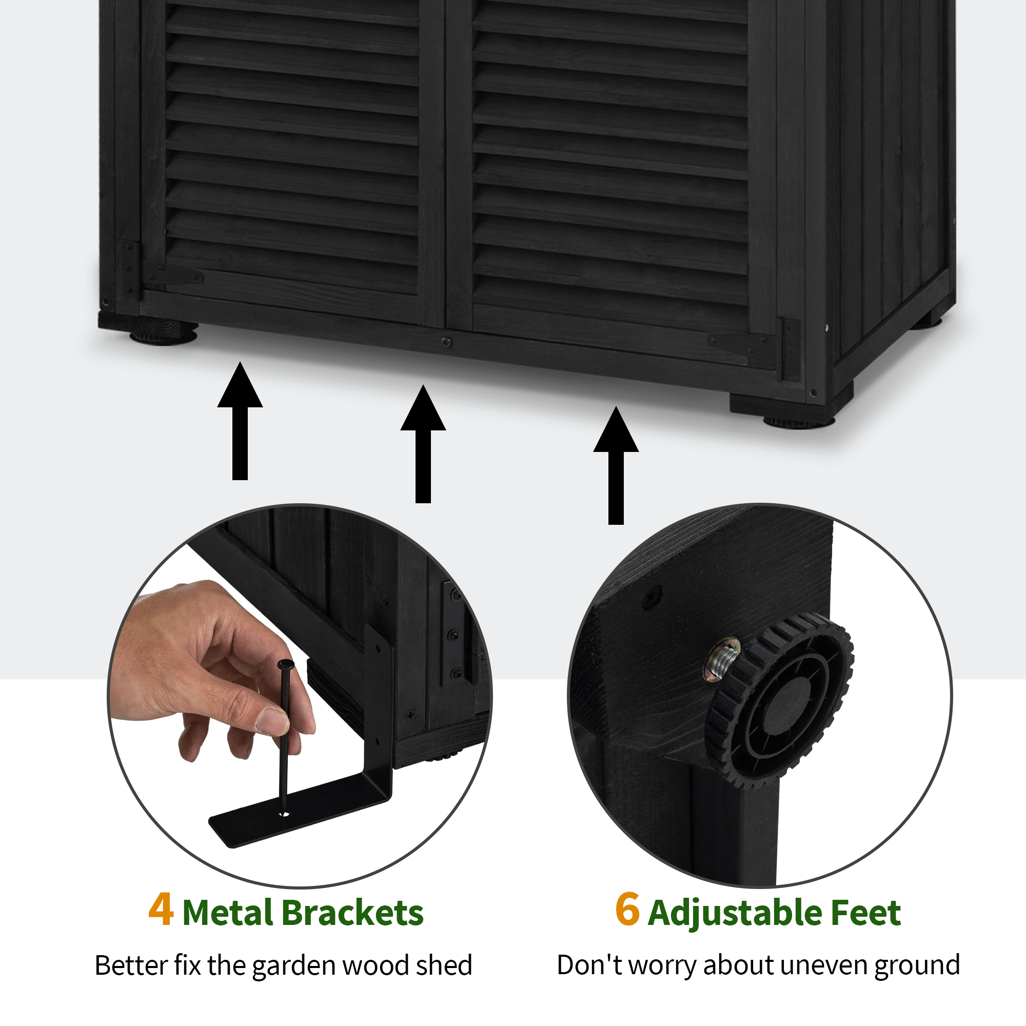 Outdoor Storage Cabinet, 0709|0808|1900