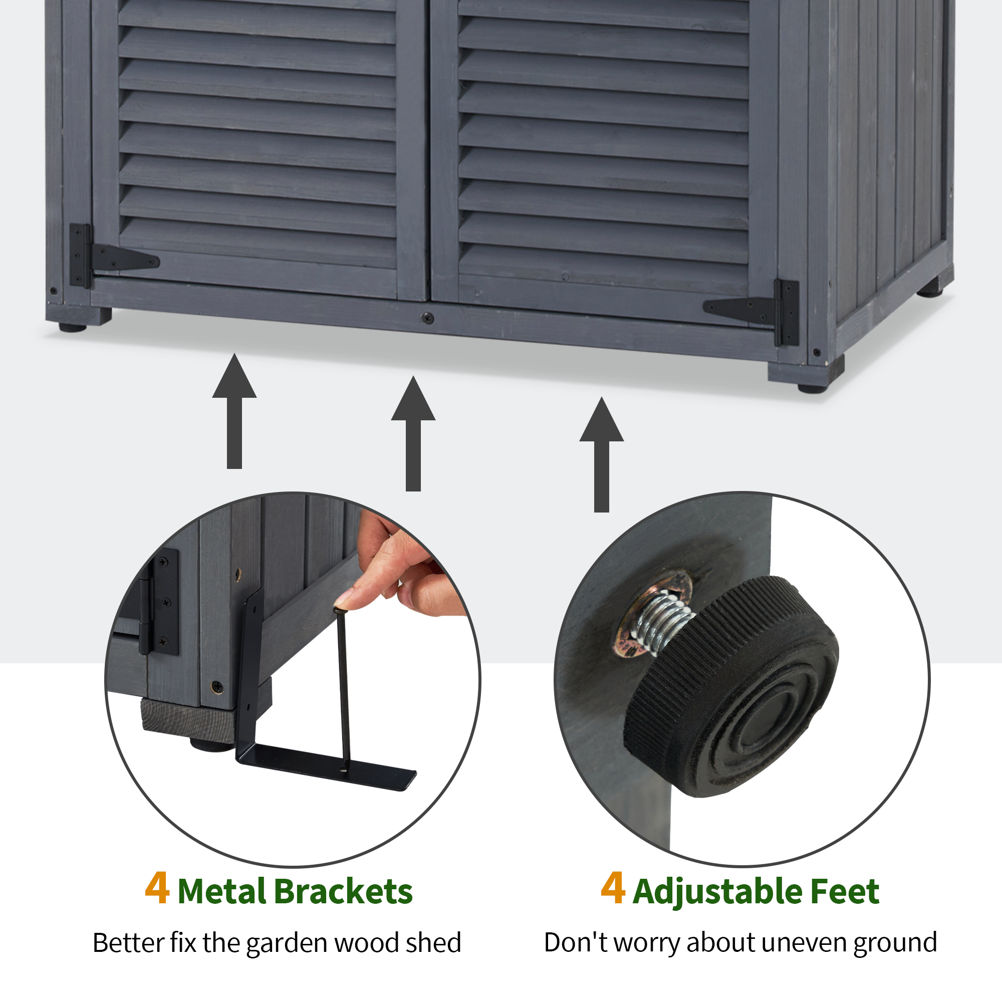 Outdoor Storage Cabinet, 0709|0808|1900