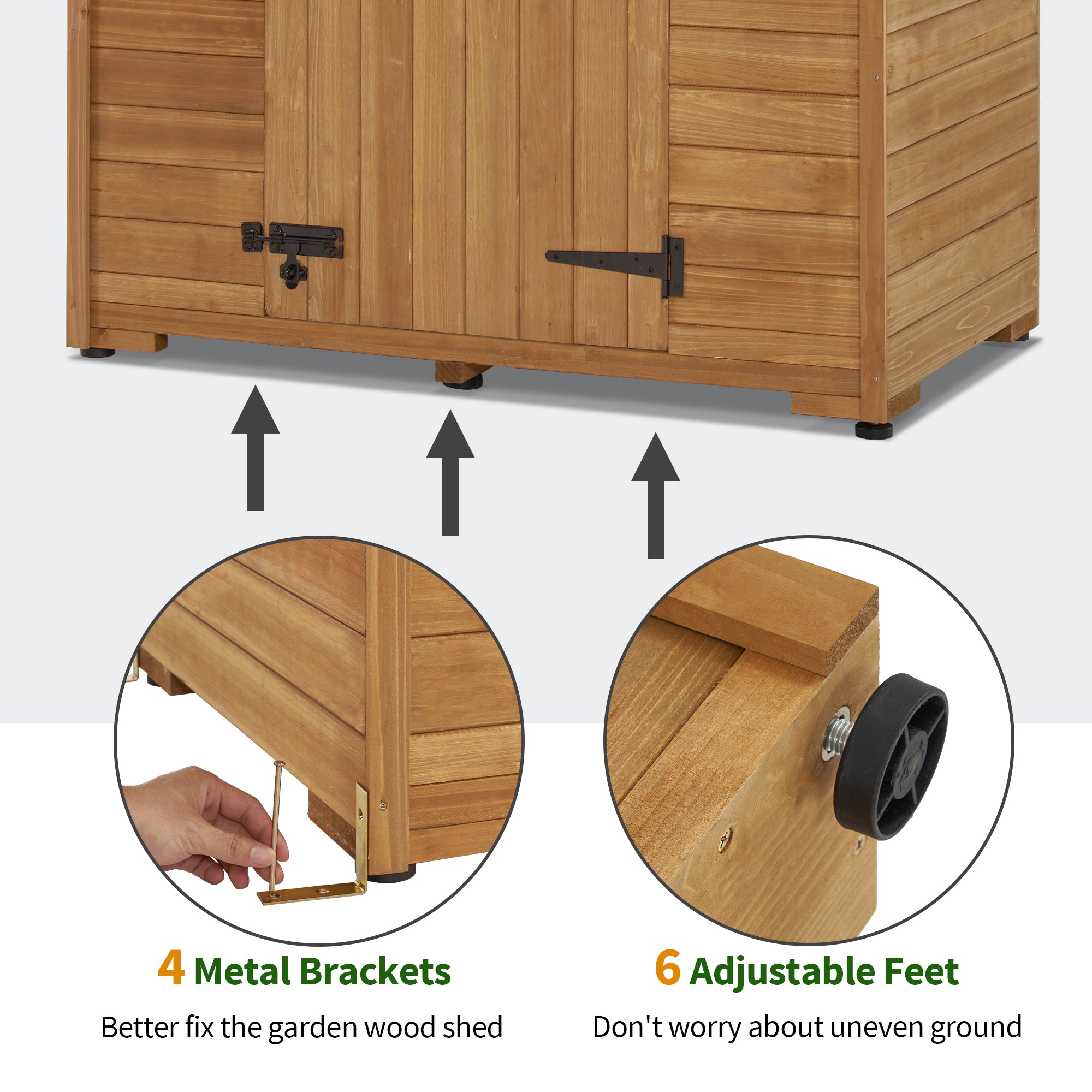 Large Outdoor Storage Cabinet, 1955
