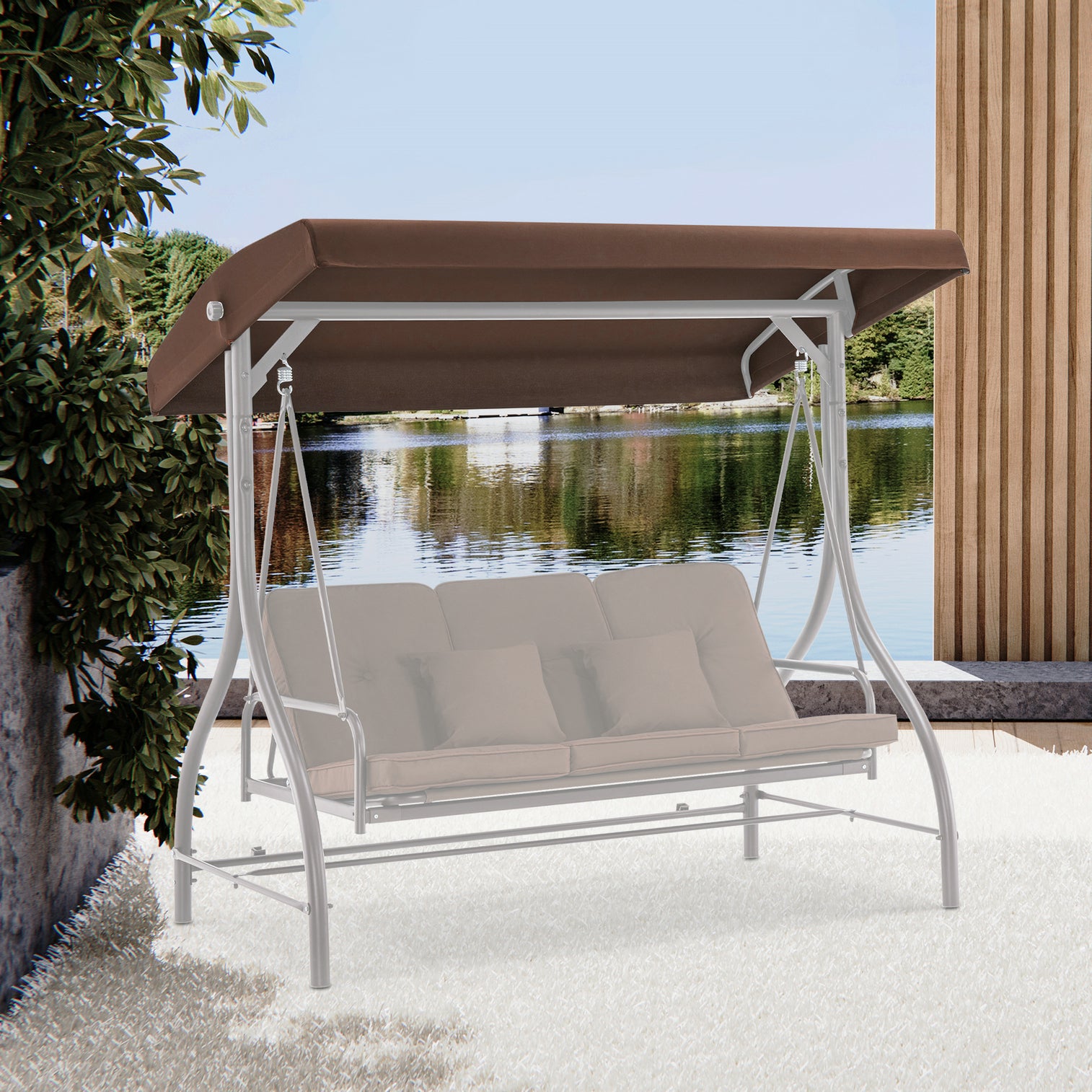 Porch Swing Canopy Replacement Cover, 4068