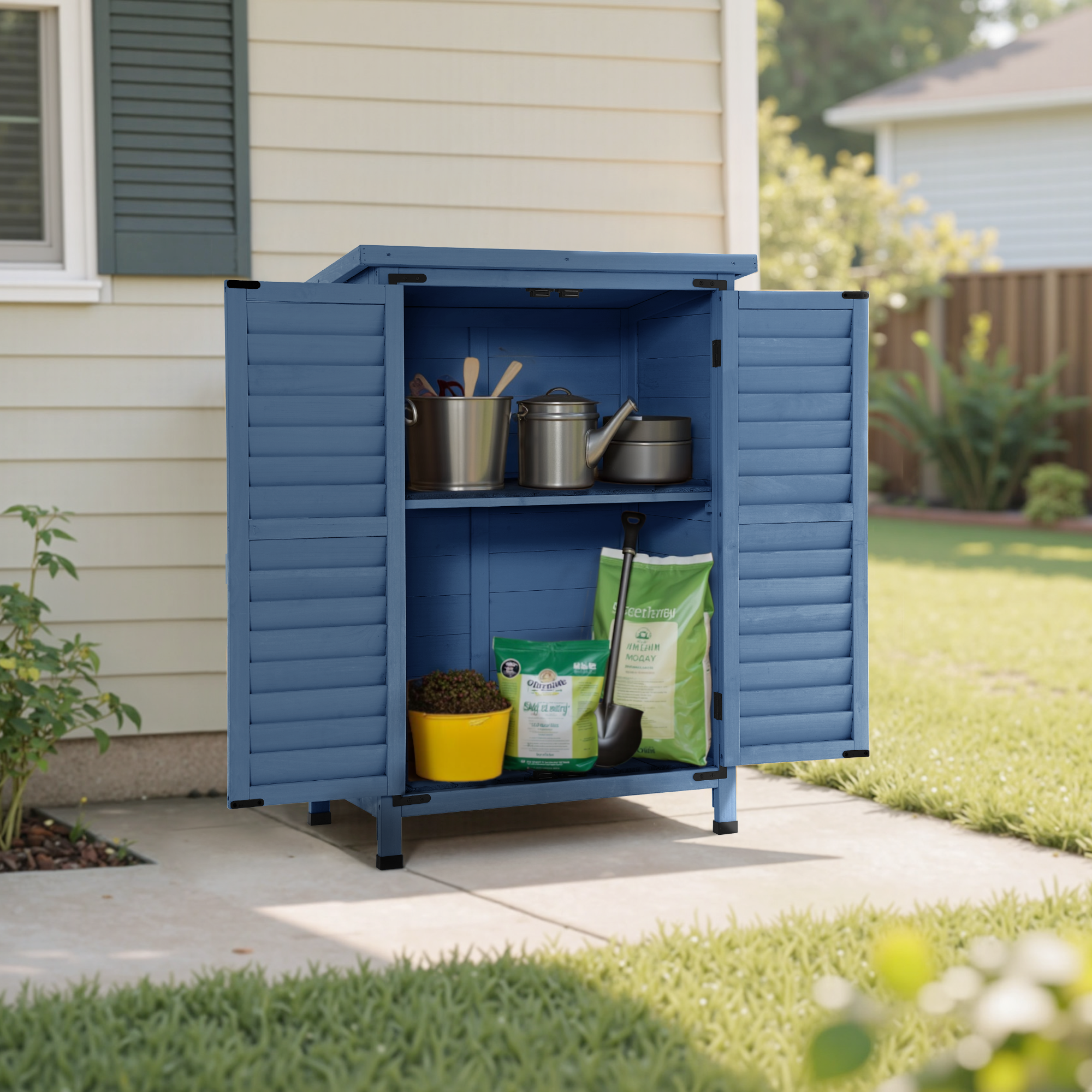 Small Outdoor Storage Cabinet, 0985