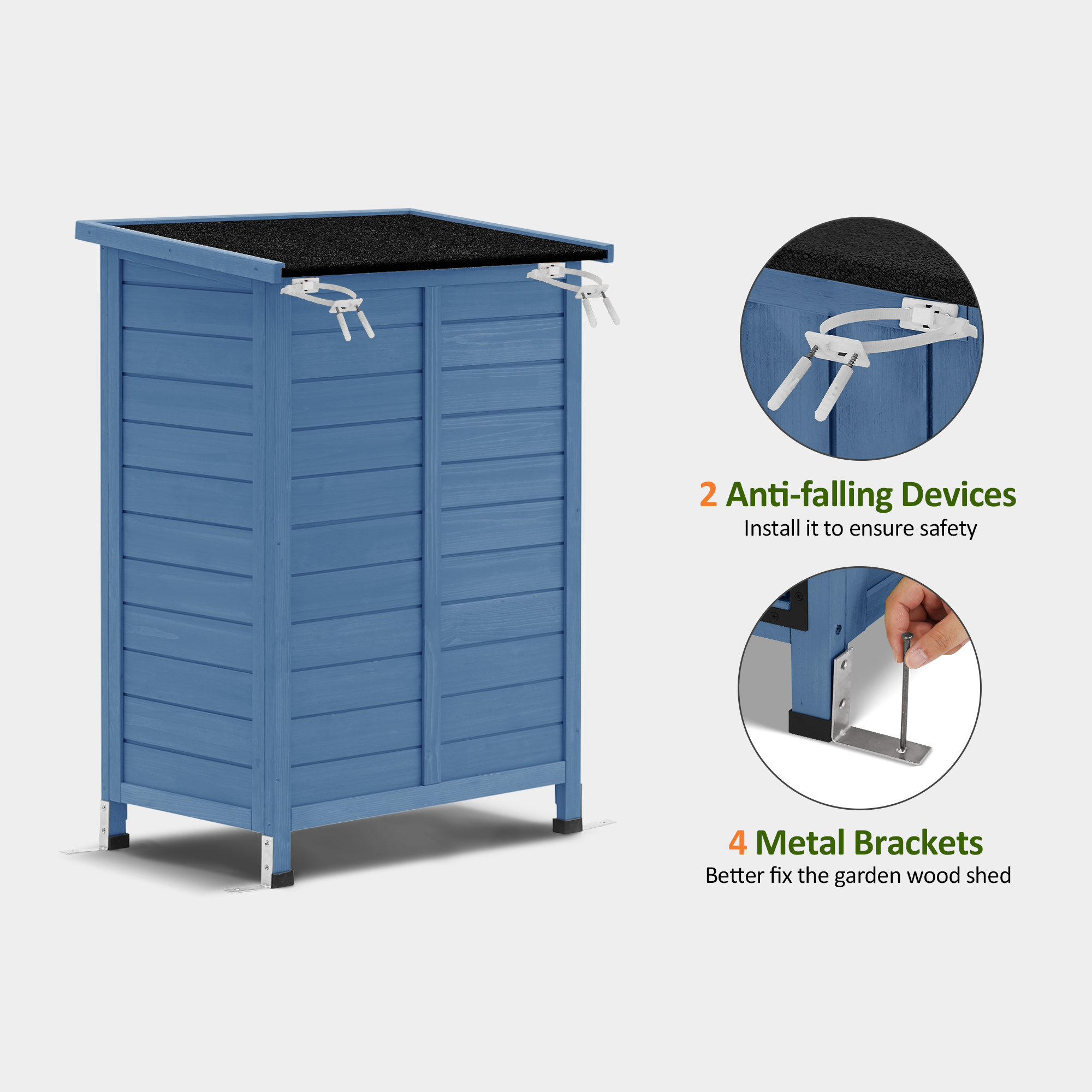 Small Outdoor Storage Cabinet, 0985