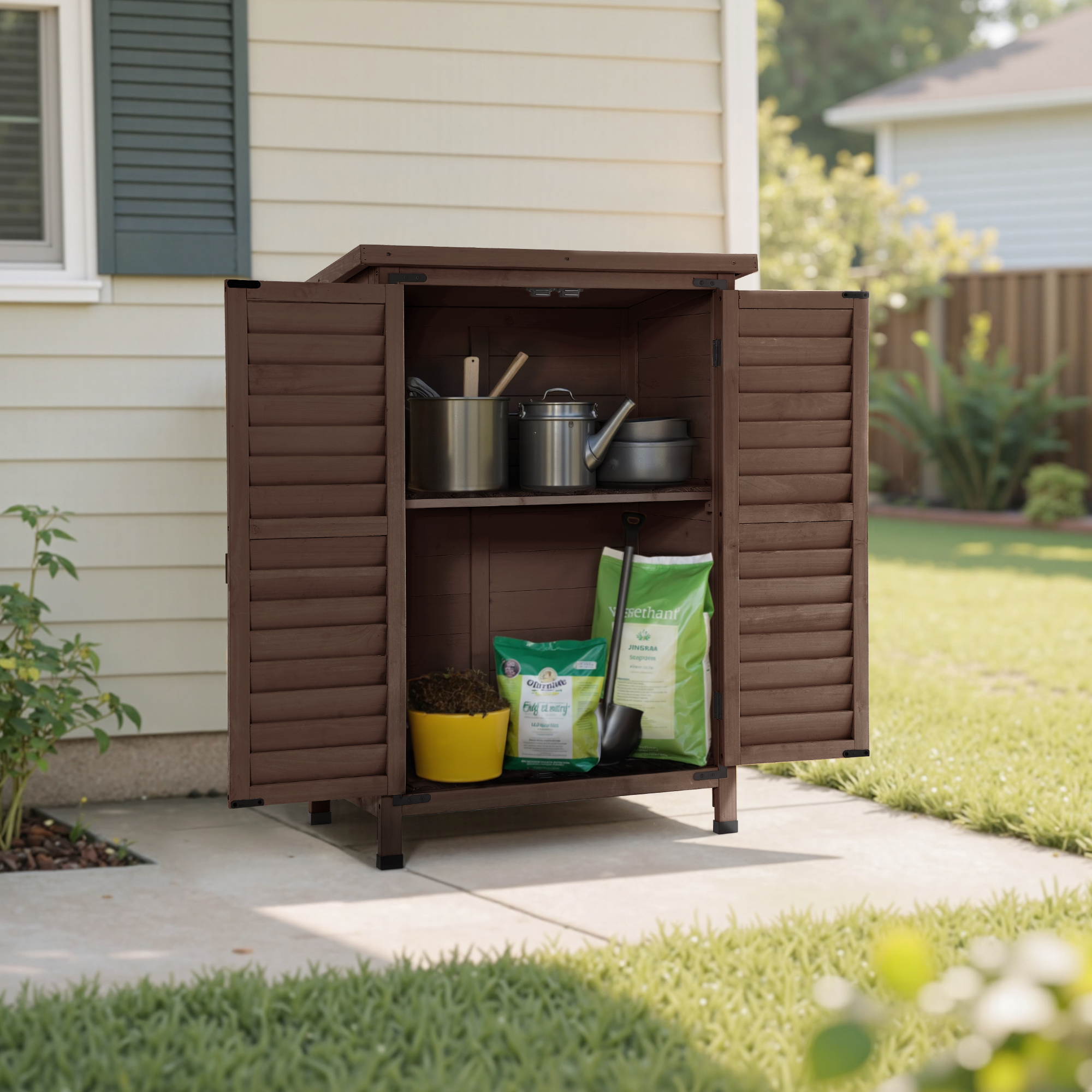 Small Outdoor Storage Cabinet, 0985