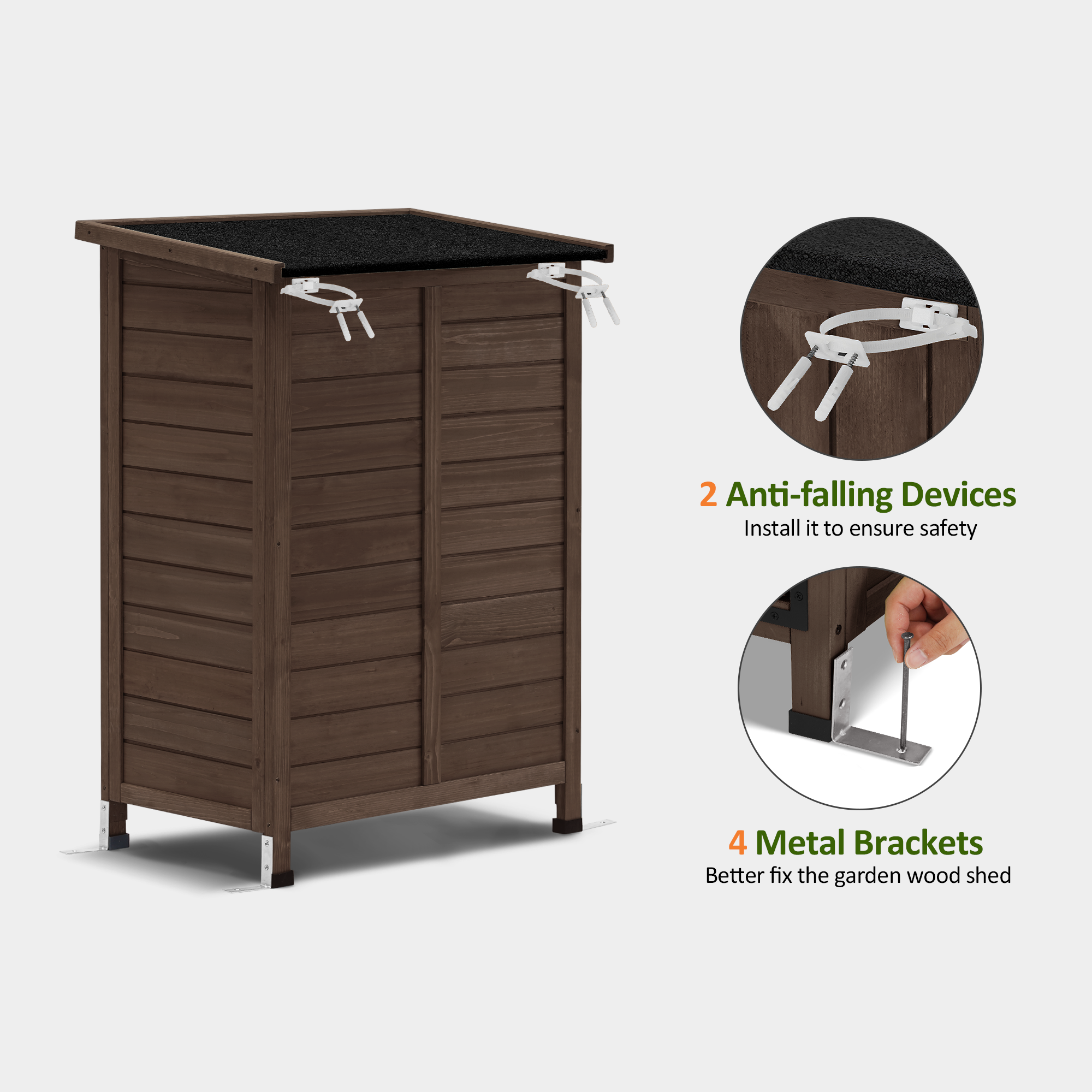 Small Outdoor Storage Cabinet, 0985
