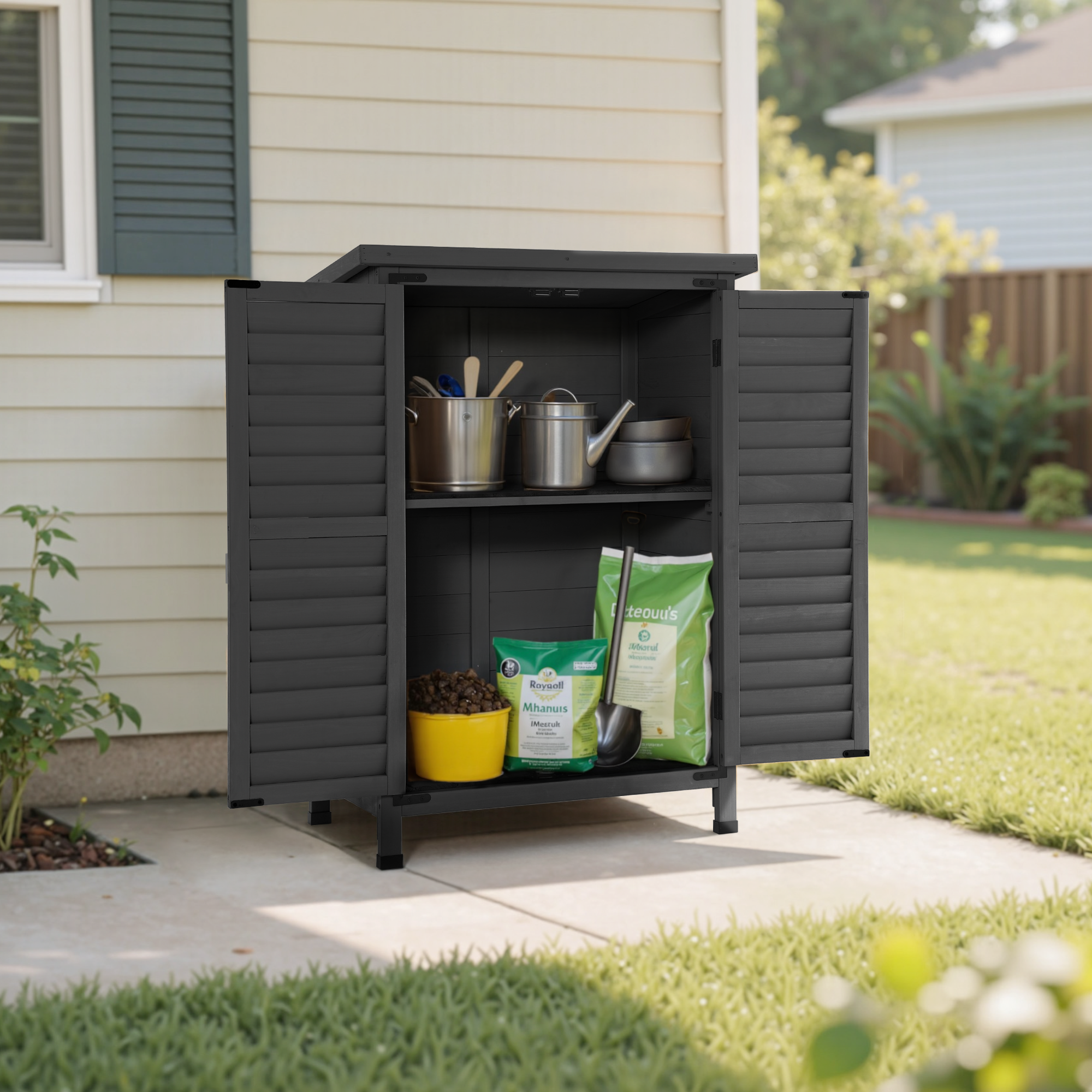 Small Outdoor Storage Cabinet, 0985