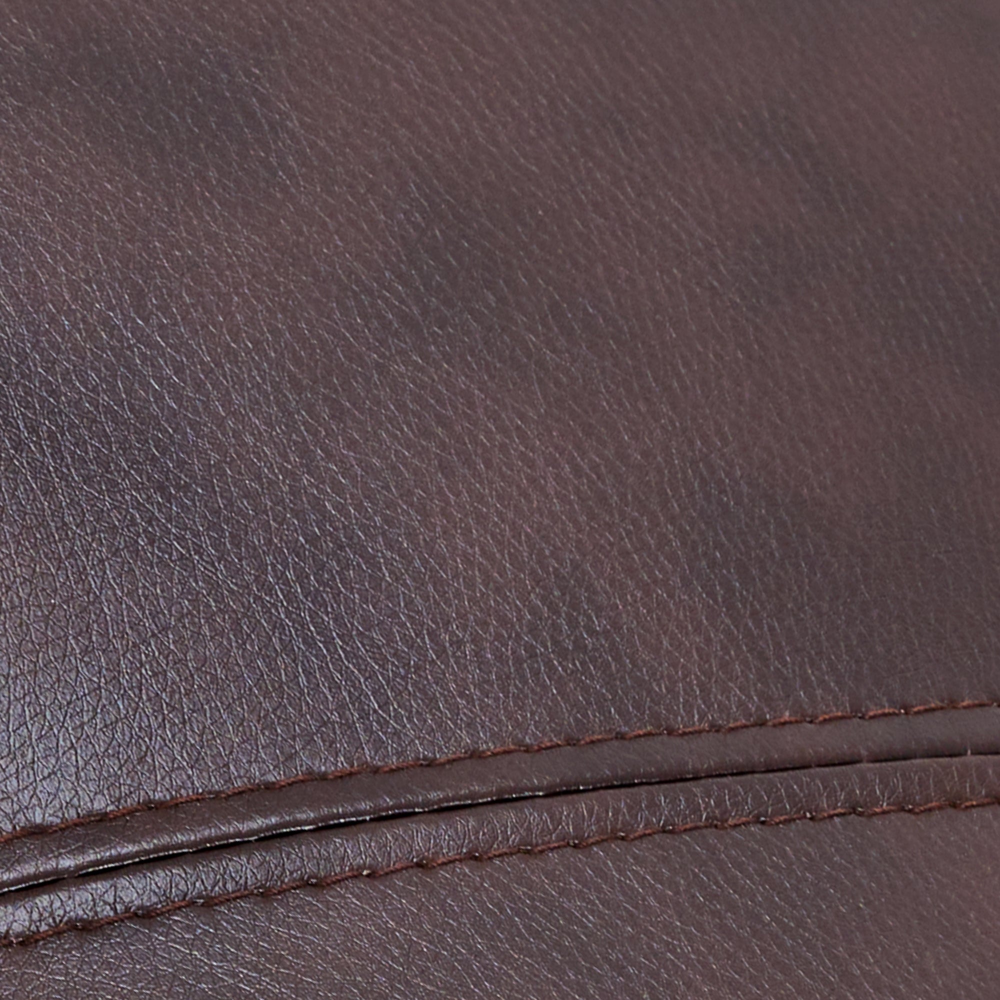 Swivel Recliner with Ottoman, Faux Leather 9019