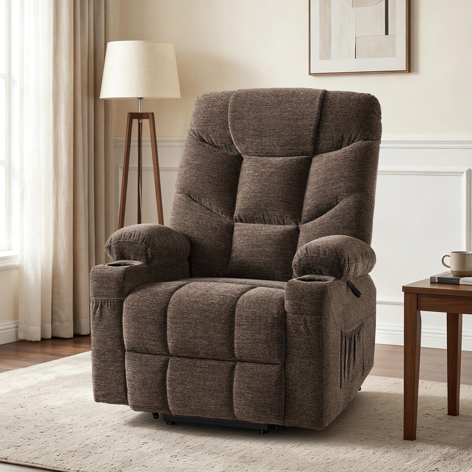Power Lift Recliner Chair for Elderly, Fabric 7283|7281|7287|R7289|R7399