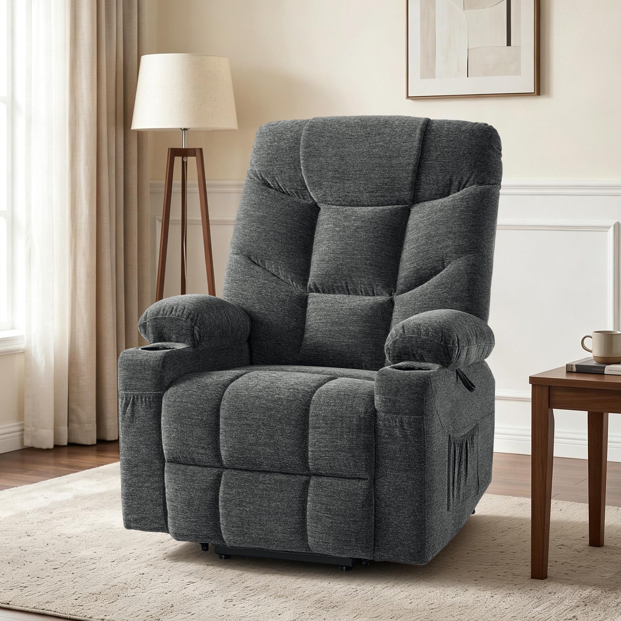 Power Lift Recliner Chair for Elderly, Fabric 7283|7281|7287|R7289|R7399