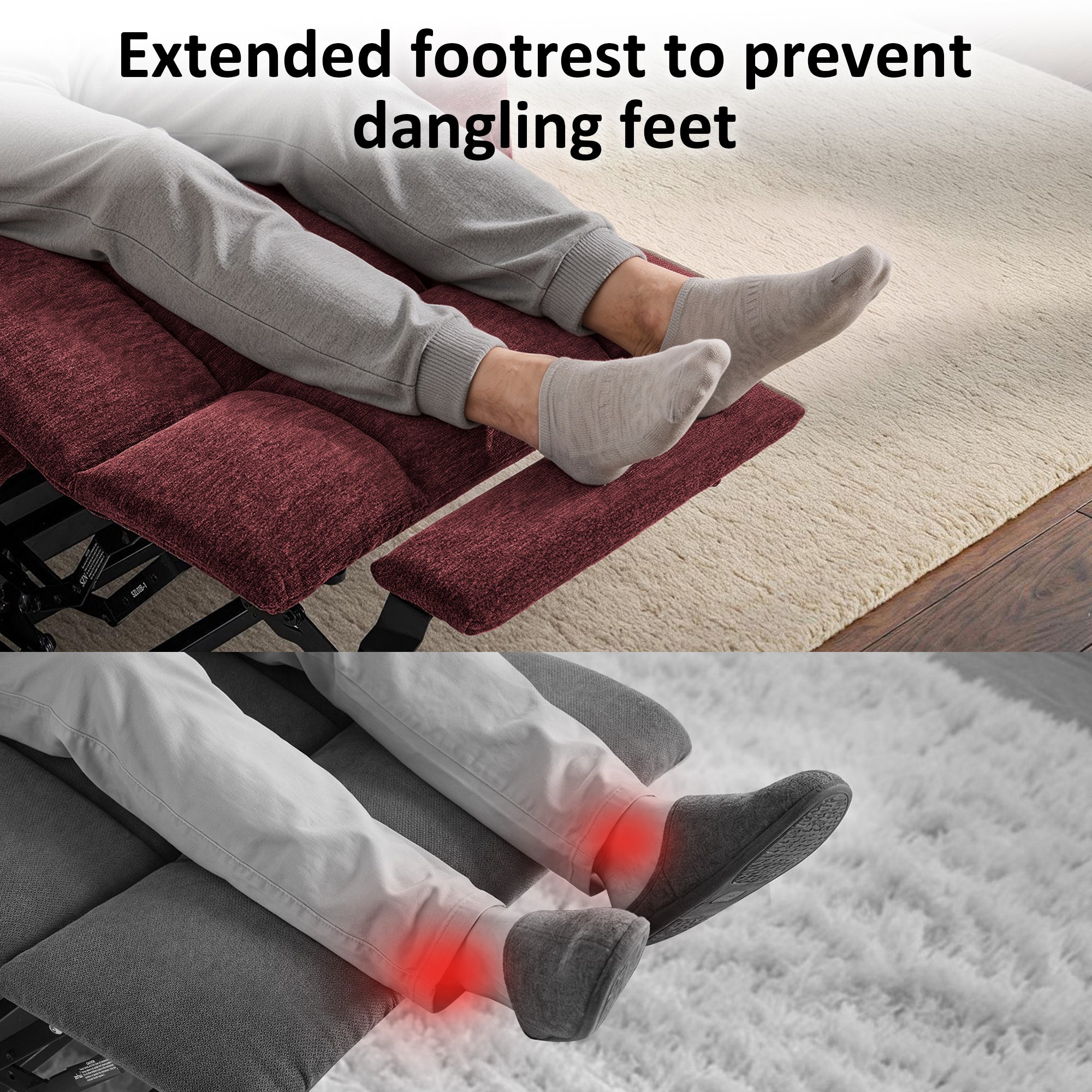 Power Lift Recliner Chair for Elderly, Fabric 7283|7281|7287|R7289|R7399