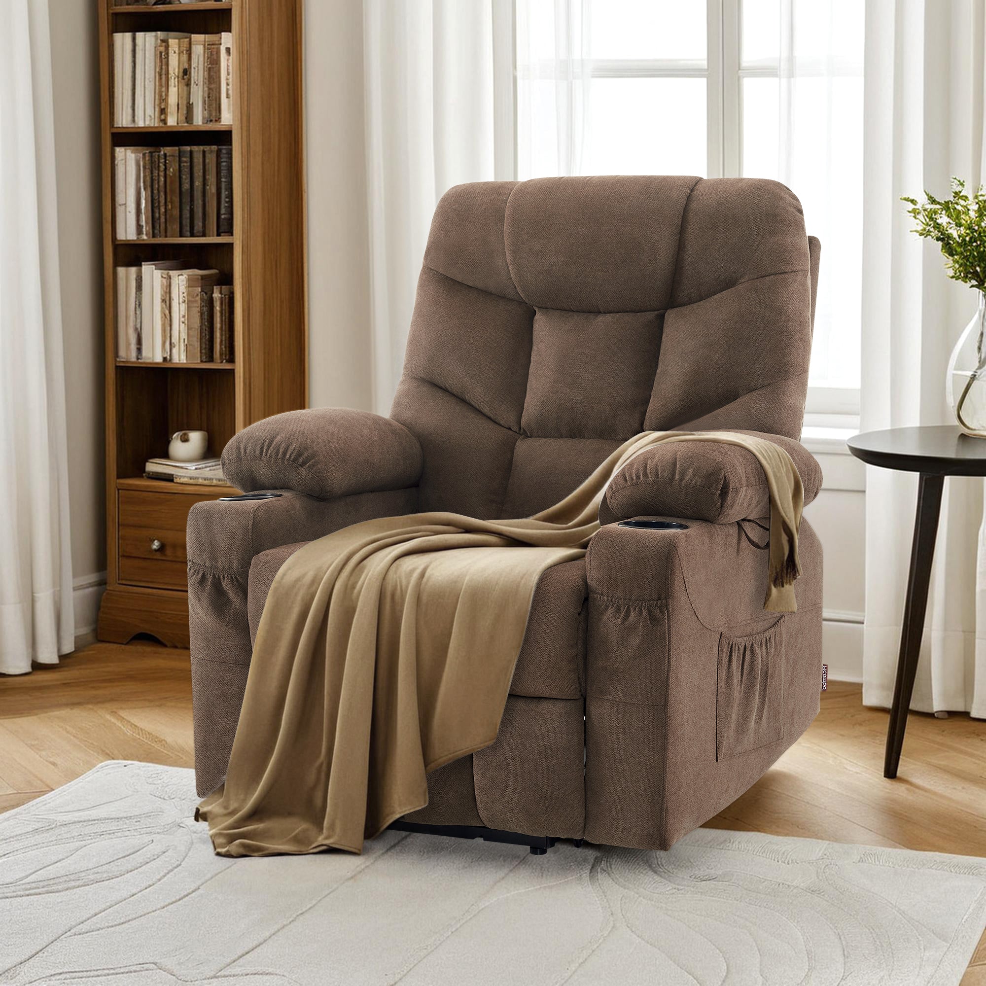Power Lift Recliner Chair for Elderly, Fabric 7283|7287|R7289