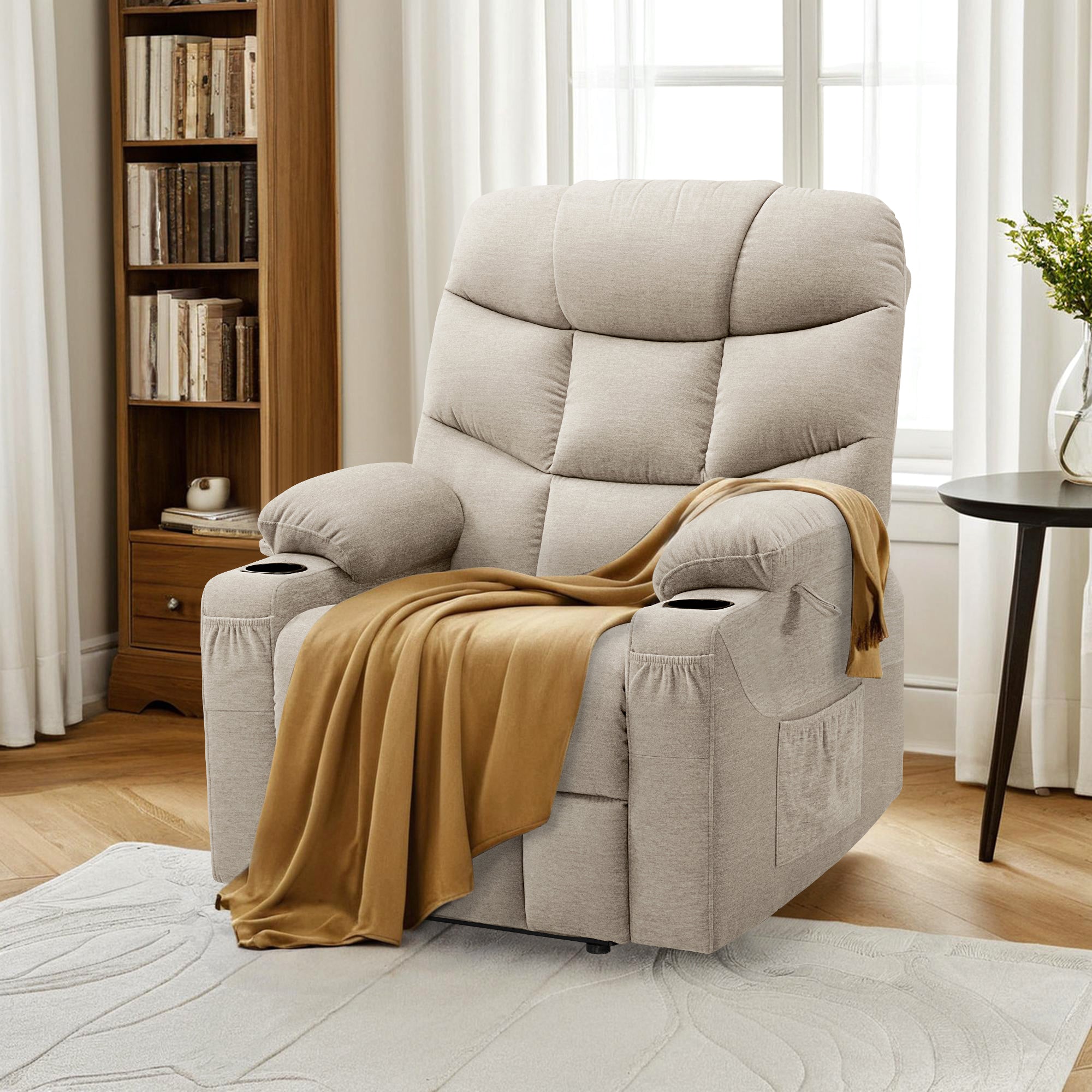 Power Lift Recliner Chair for Elderly, Fabric 7283|7287|R7289