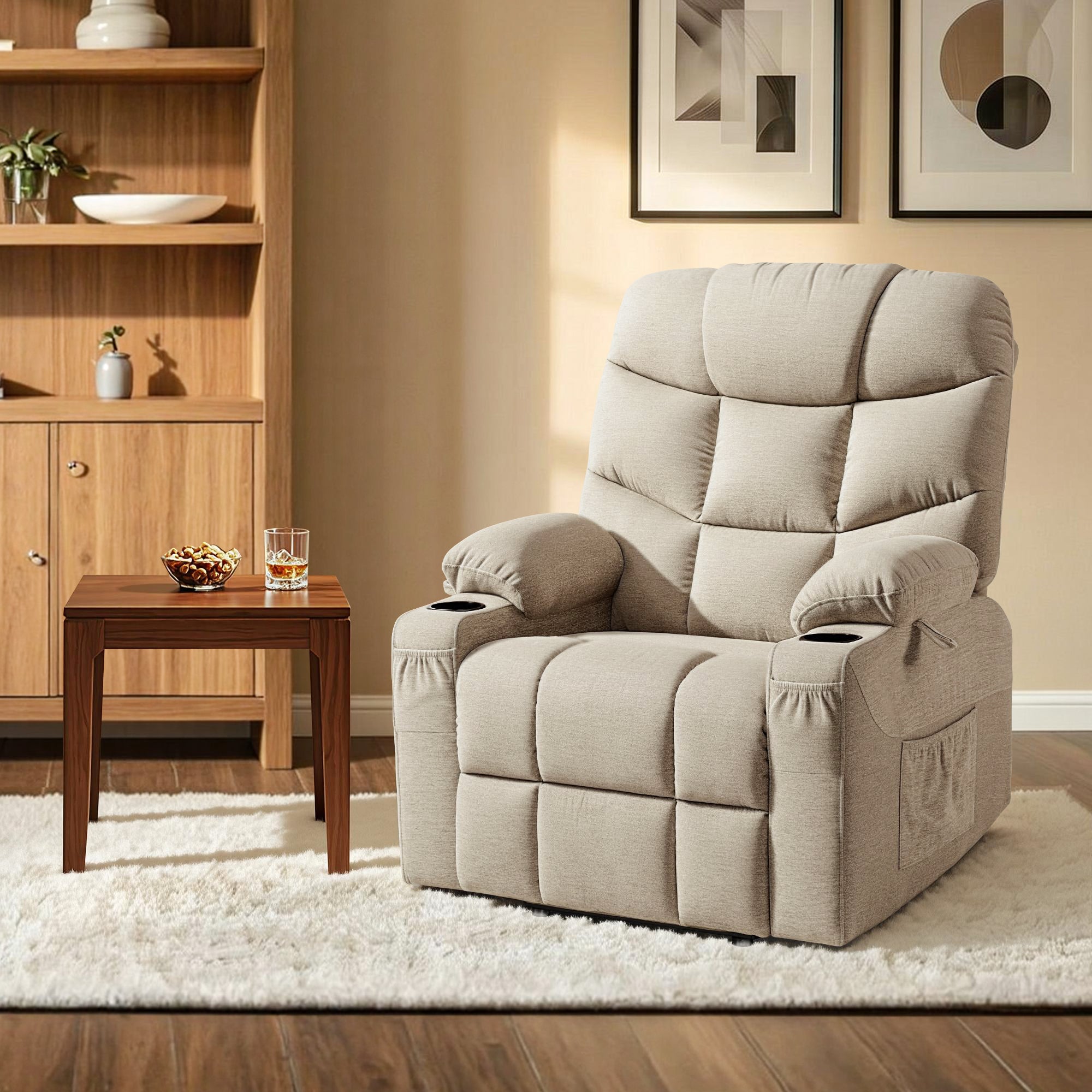 Power Lift Recliner Chair for Elderly, Fabric 7283|7281|7287|R7289|R7399