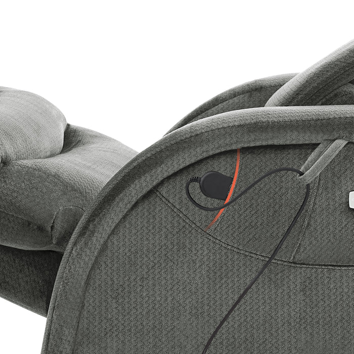MCombo Power Zero Gravity Recliner Chair for Living Room, Power Headrest, Infinite Position, Fabric ZG334