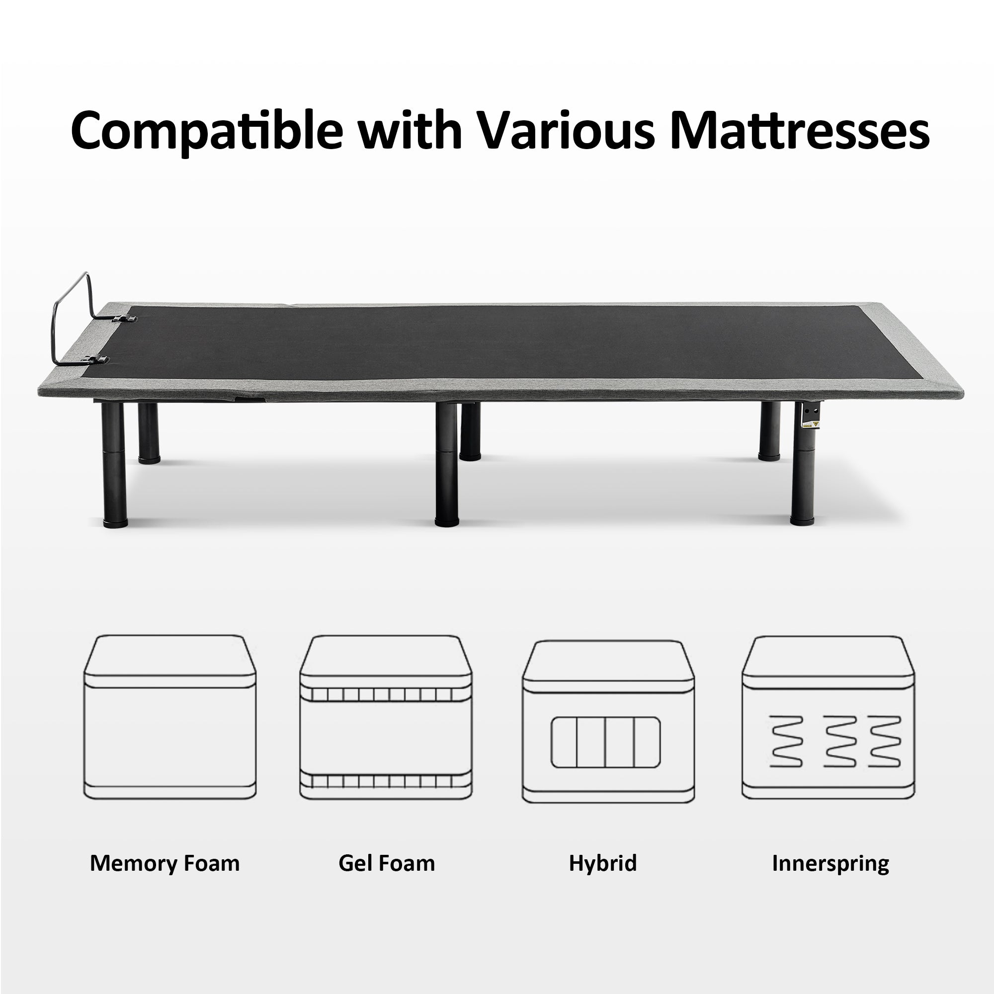 Adjustable Bed Frame, N106