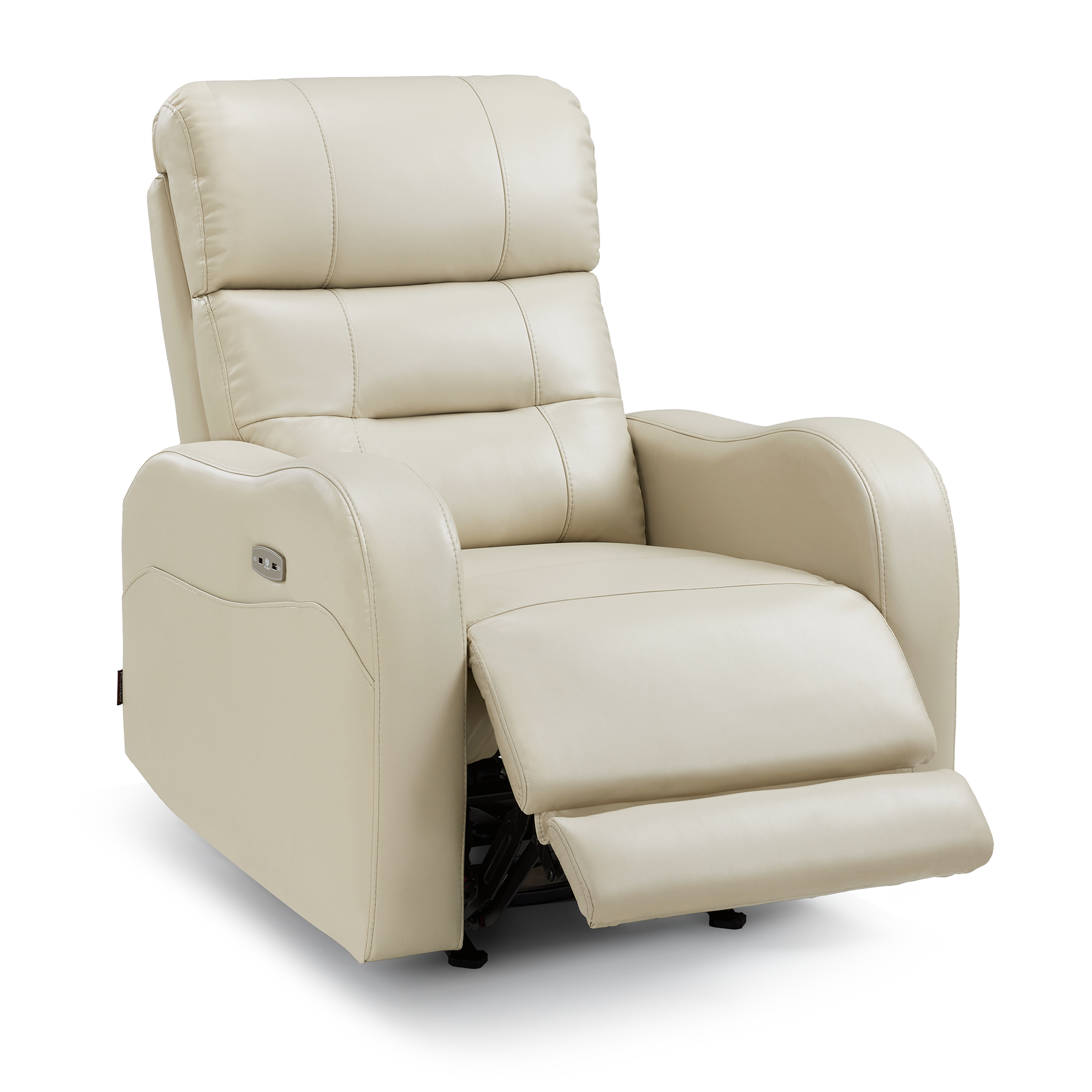 Oversized Triple Motor Power Rocker Recliner for Adults, USB & Type-C, Faux Leather 6277