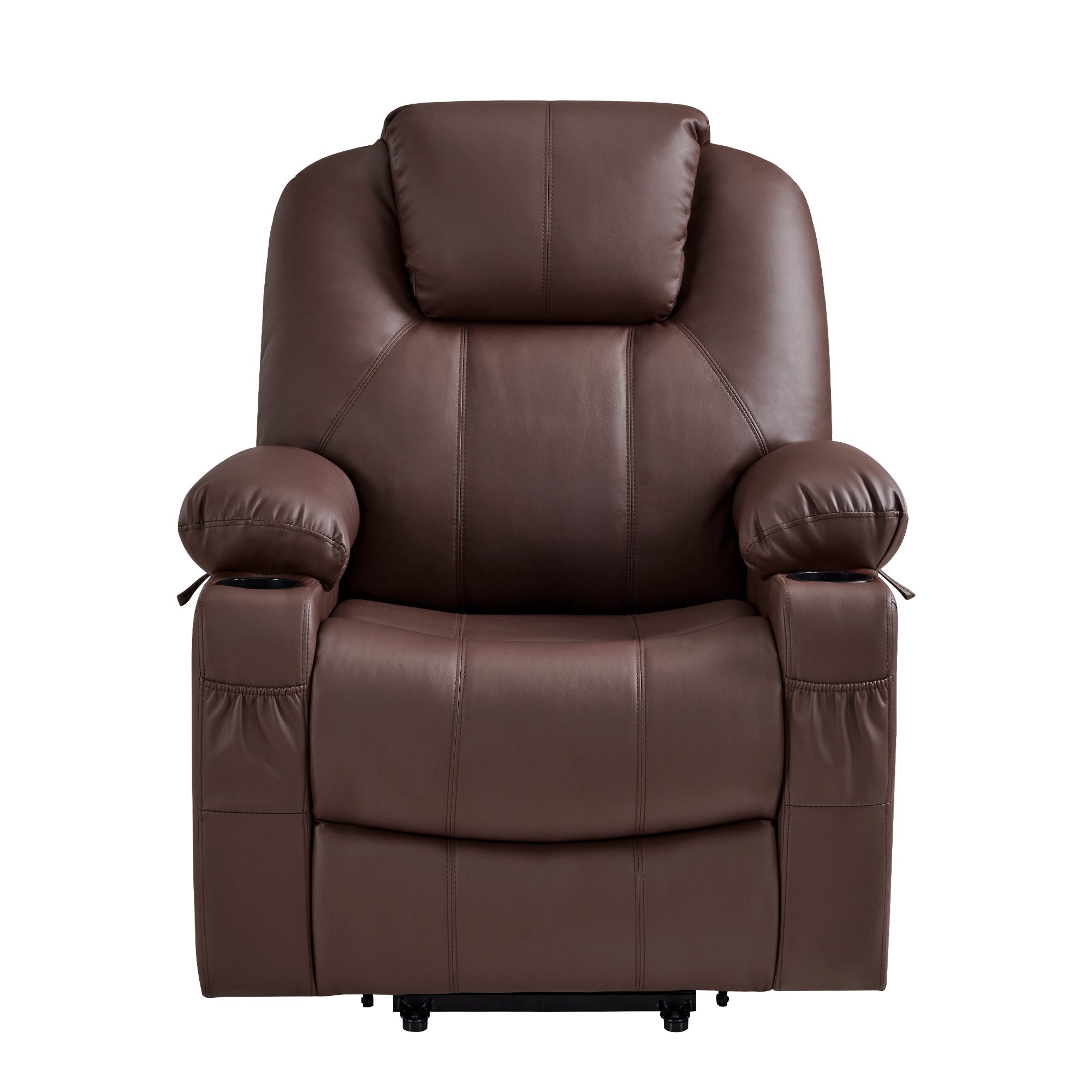 Power Lift Recliner Chair for Elderly, Massage and Heat, Faux Leather 7040|7516|7141|R7045|R7510