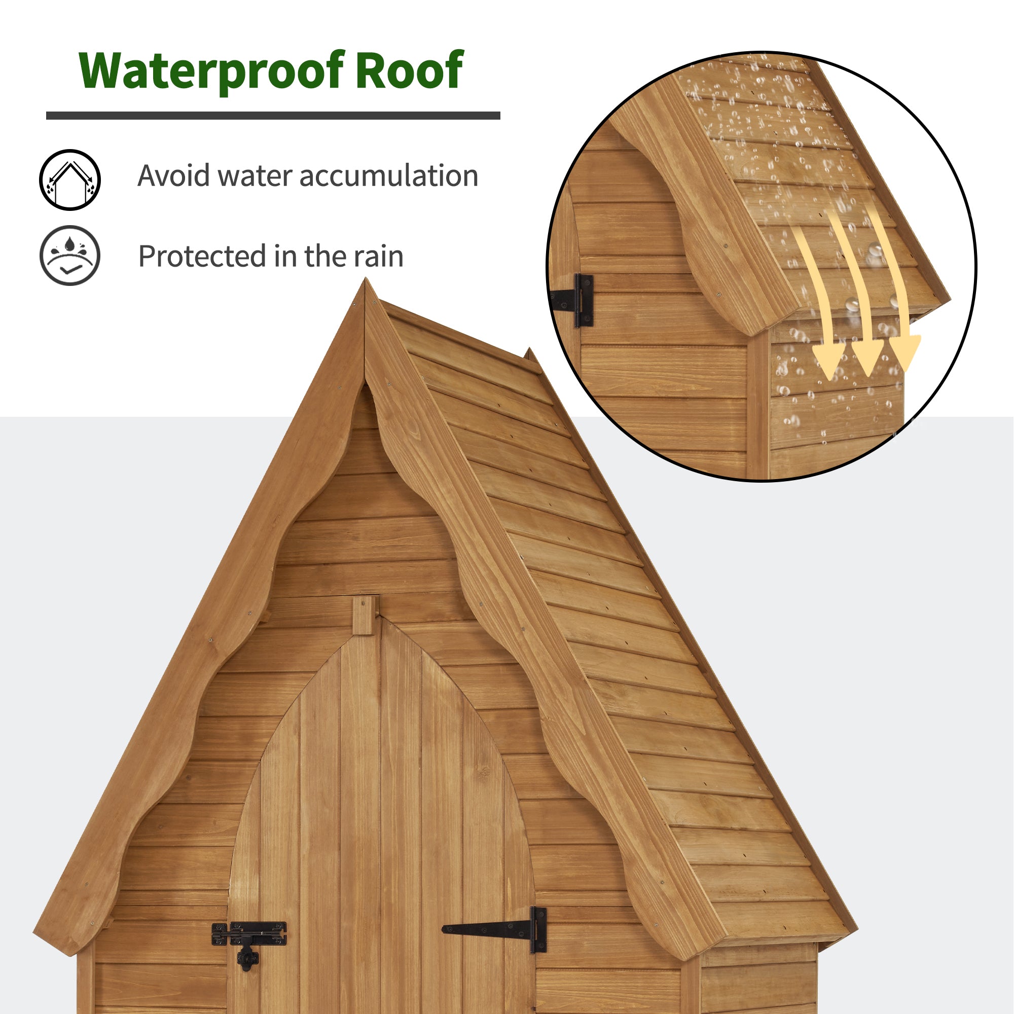 Large Outdoor Storage Cabinet, 1955