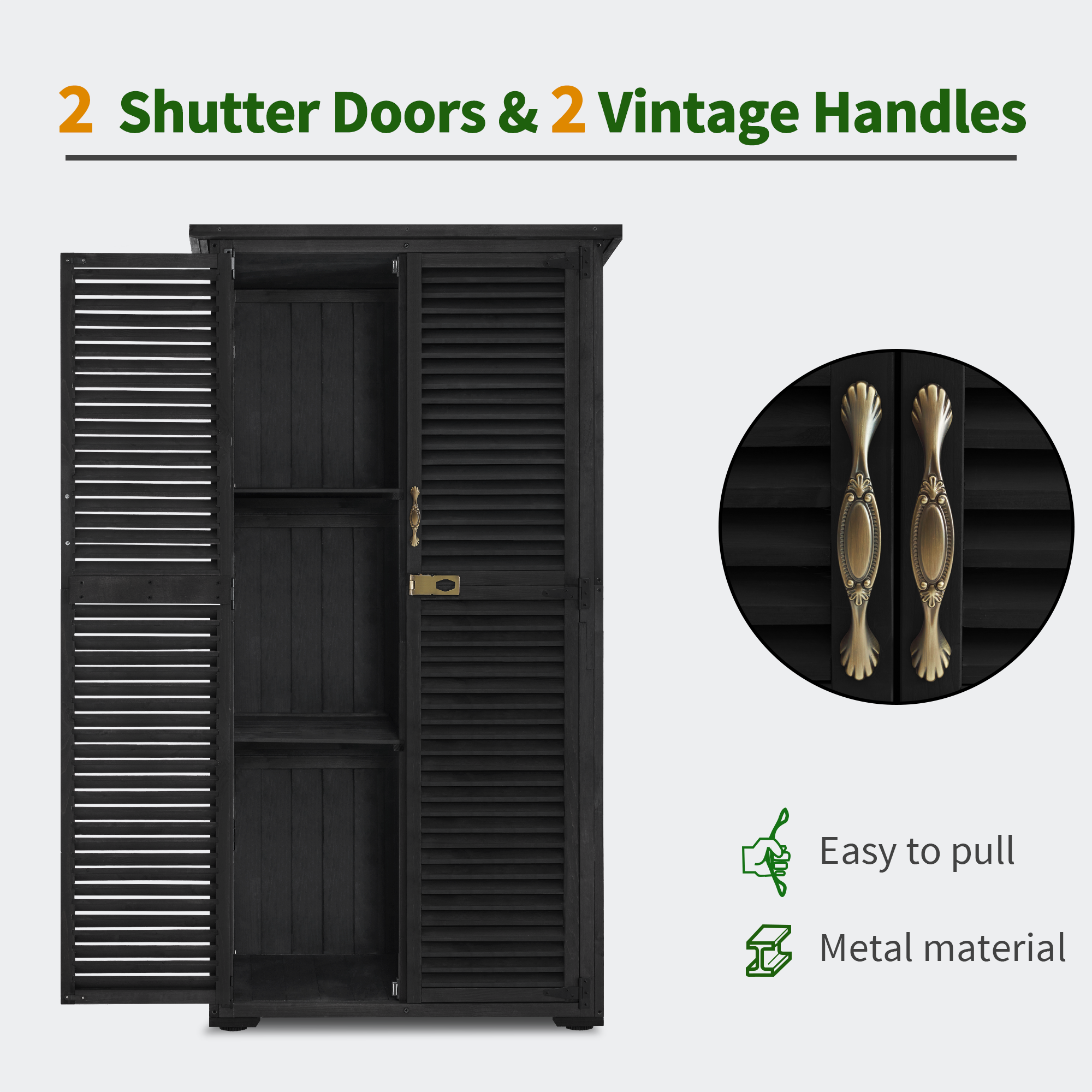 Outdoor Storage Cabinet, 0709|0808|1900