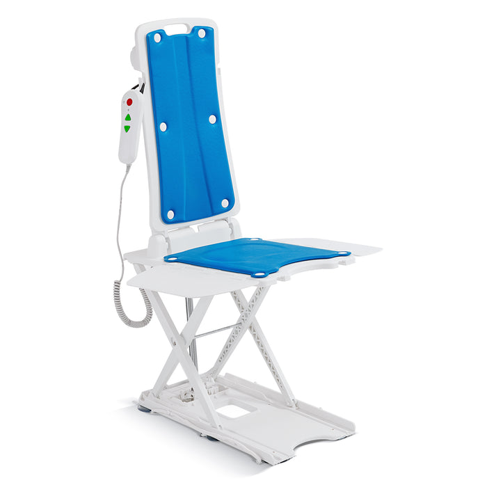 MCombo Electric Floor Lift for Elderly Falls, Bath Lift Chair with Padding for Senior, Transfer Assist, BA226BU