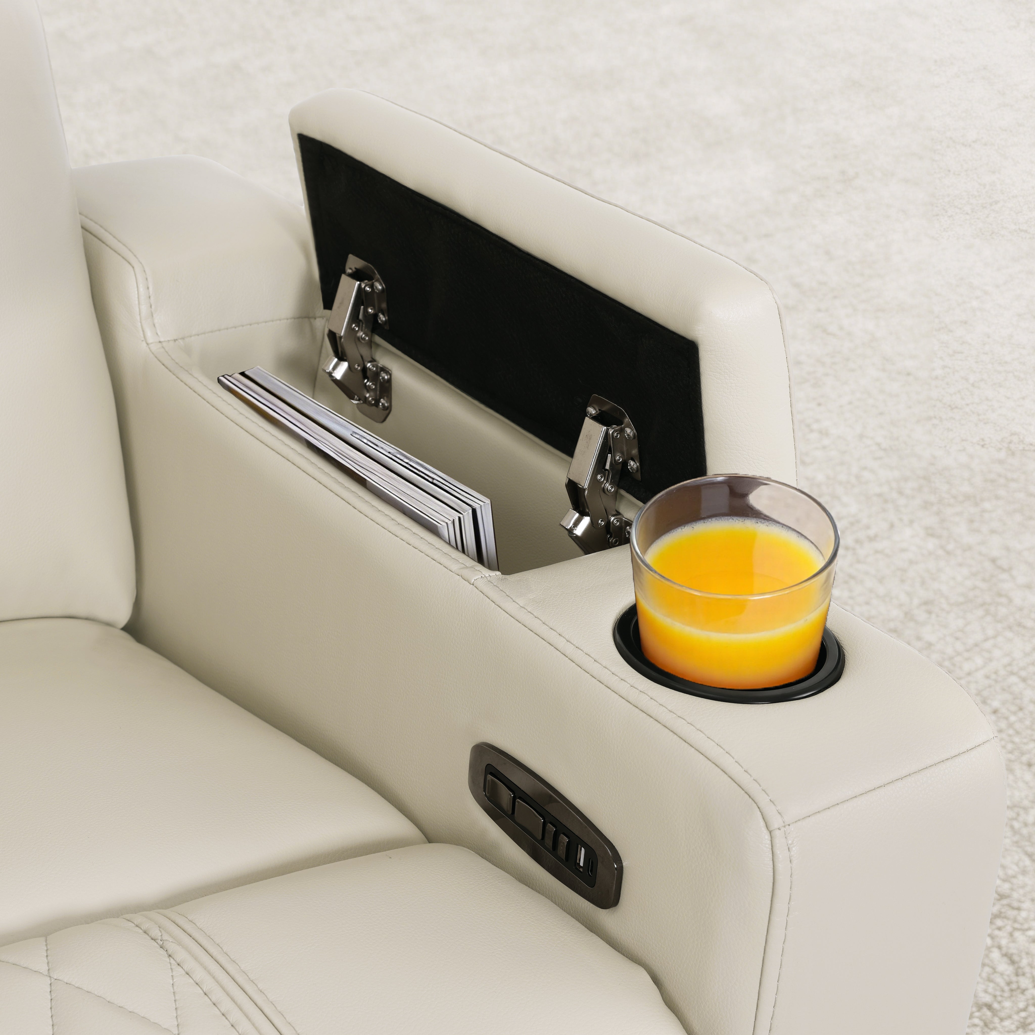 Power Reclining Loveseat,Home Theater Seating, HTS830