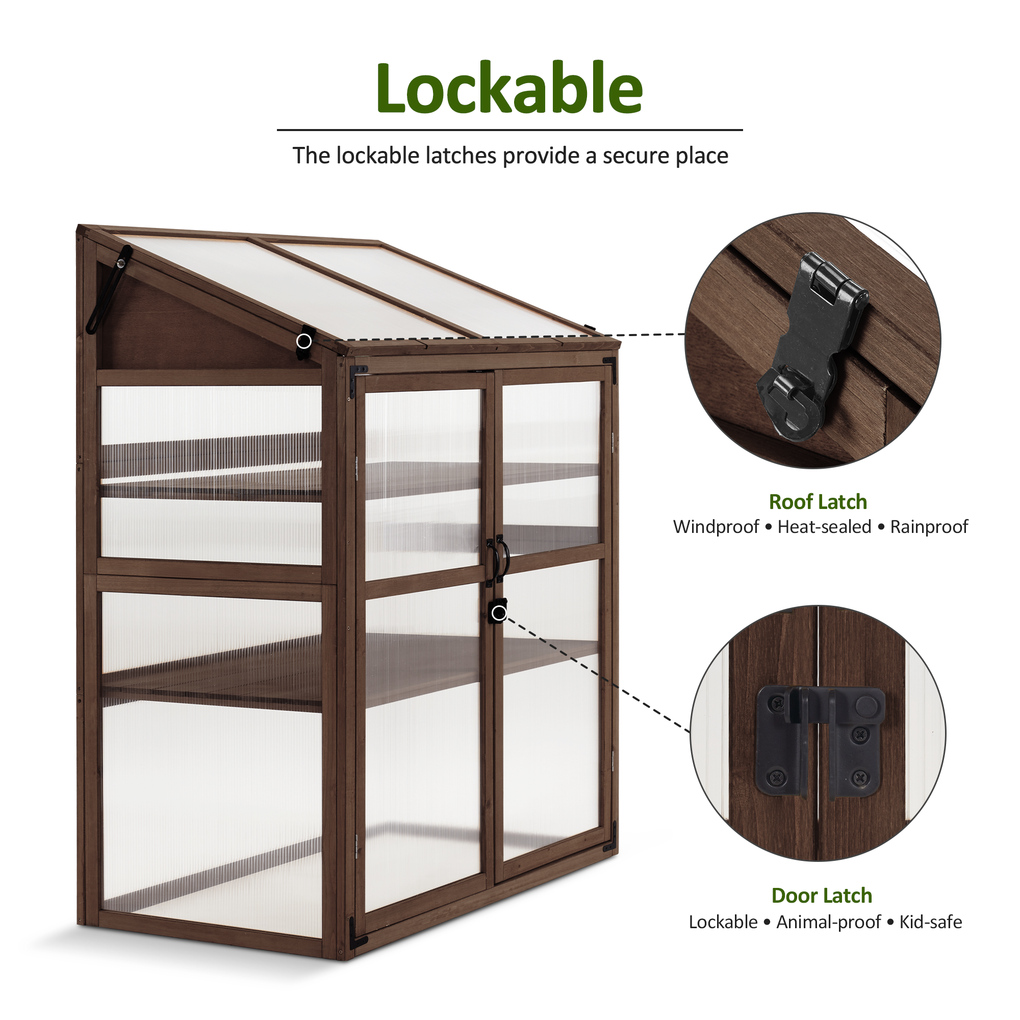 Large Cold Frame Greenhouse, 1344