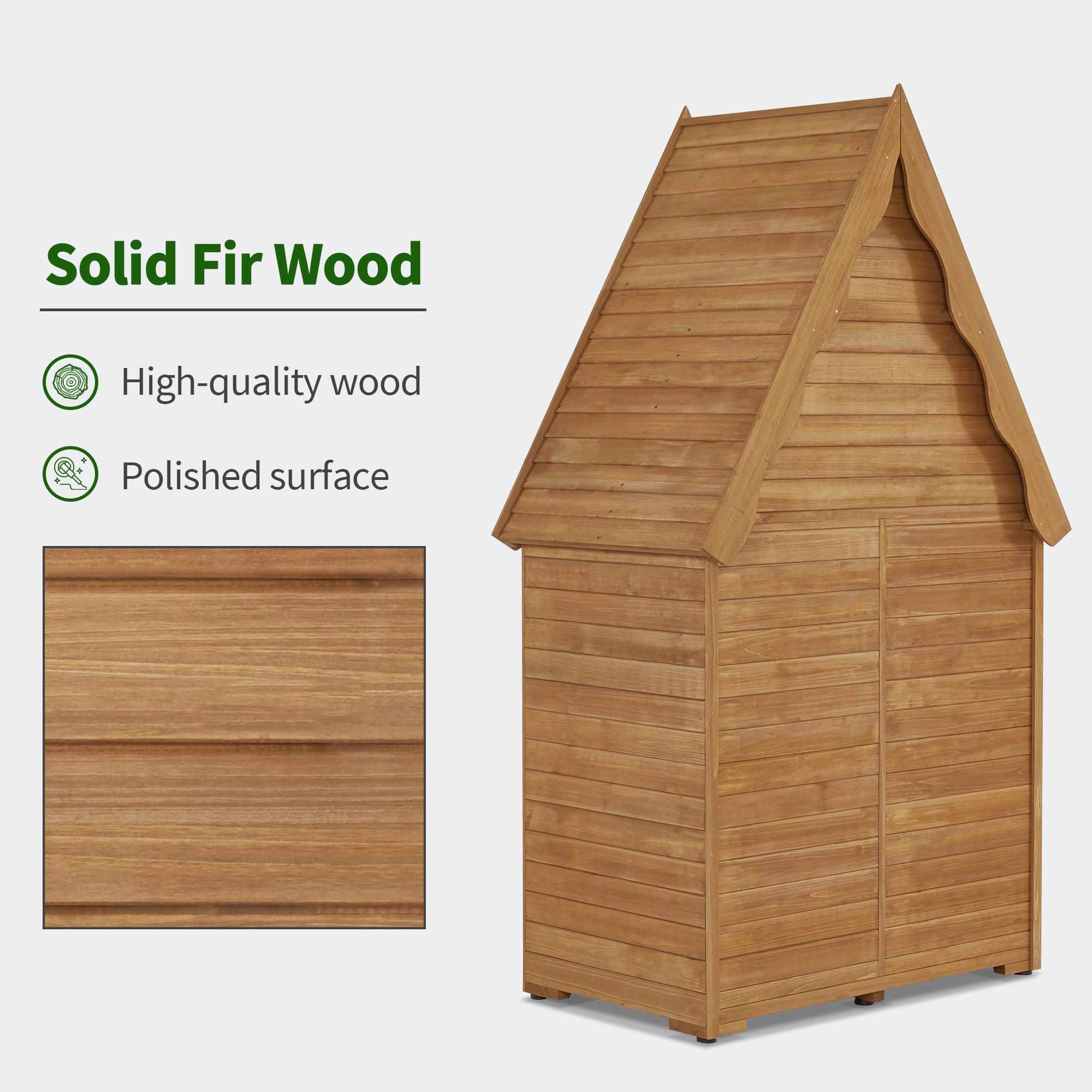 Large Outdoor Storage Cabinet, 1955