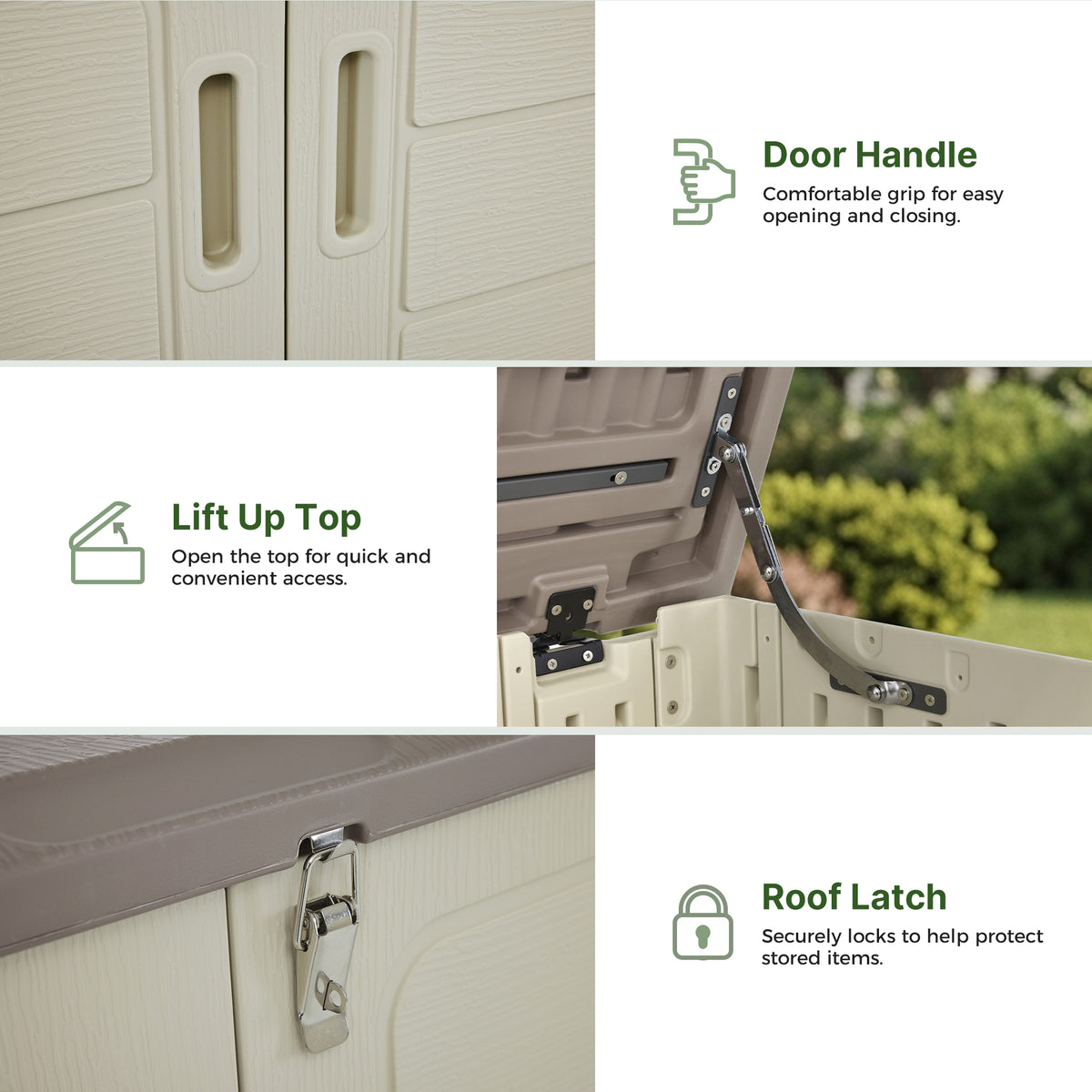 Small Plastic Storage Shed, SU5437|ST5737