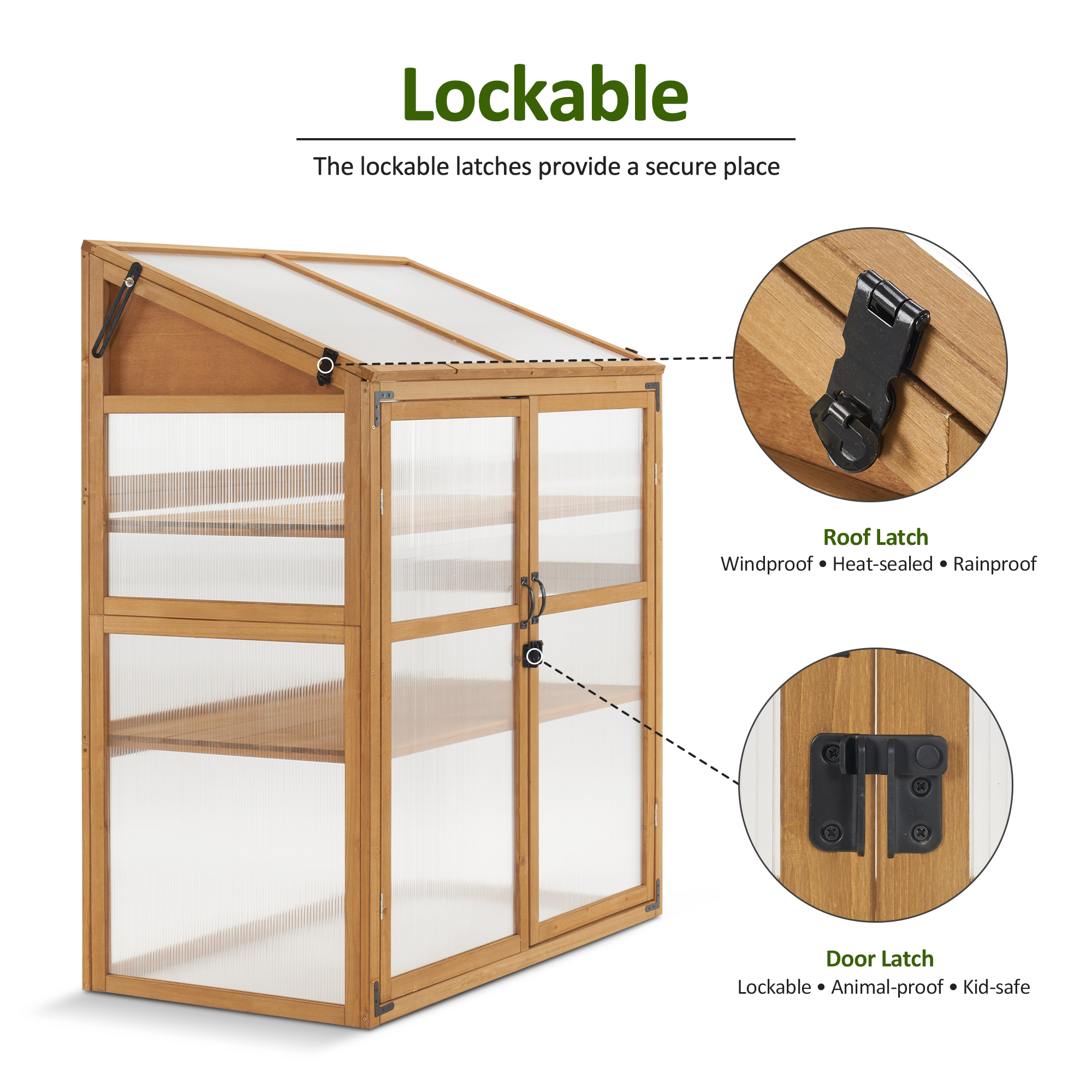 Large Cold Frame Greenhouse, 1344