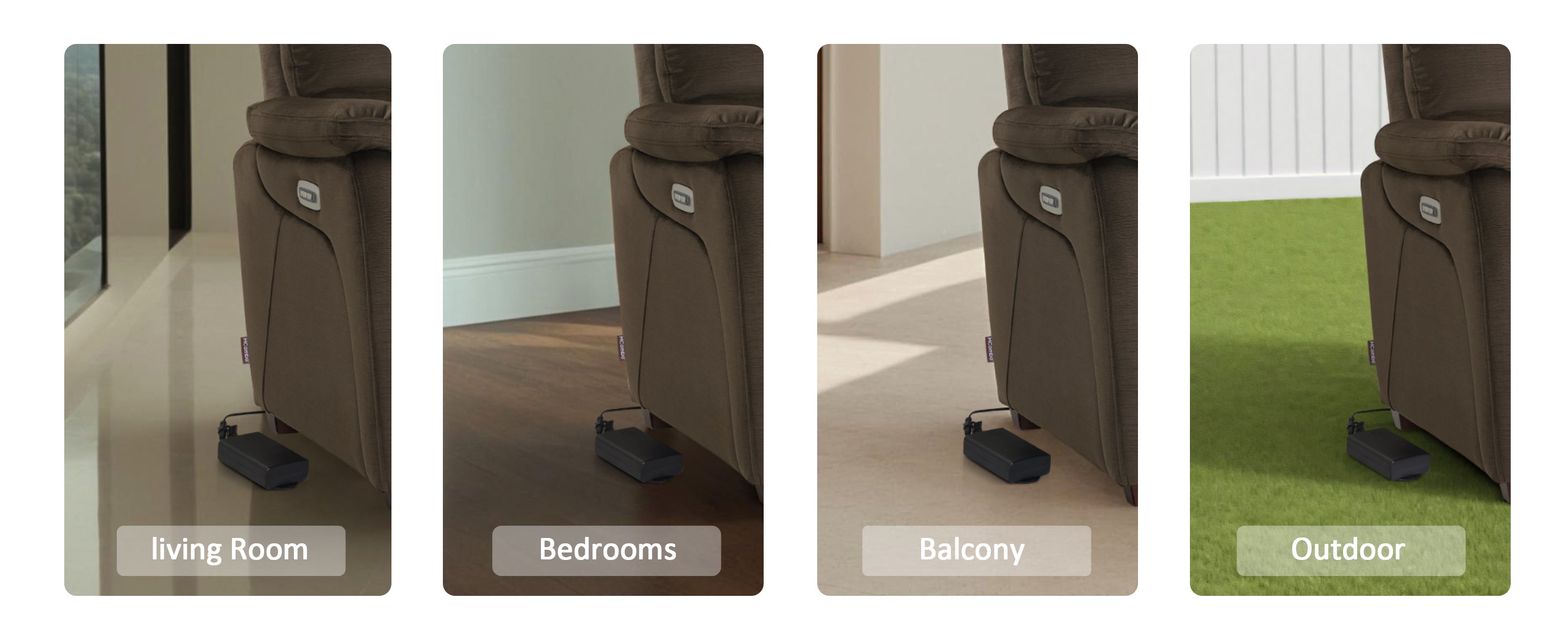 Place Anywhere with Battery Backup
