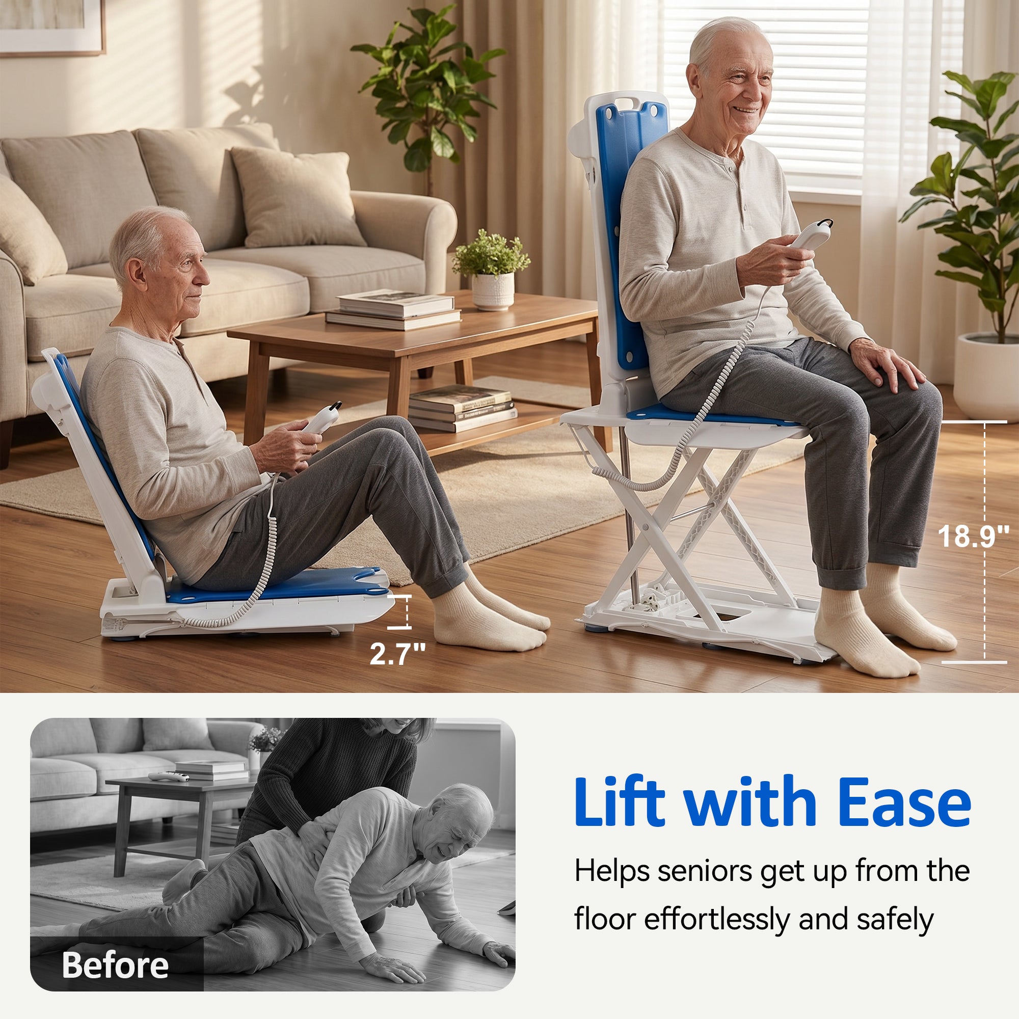 Electric Bath Lift Chair, BA226BU