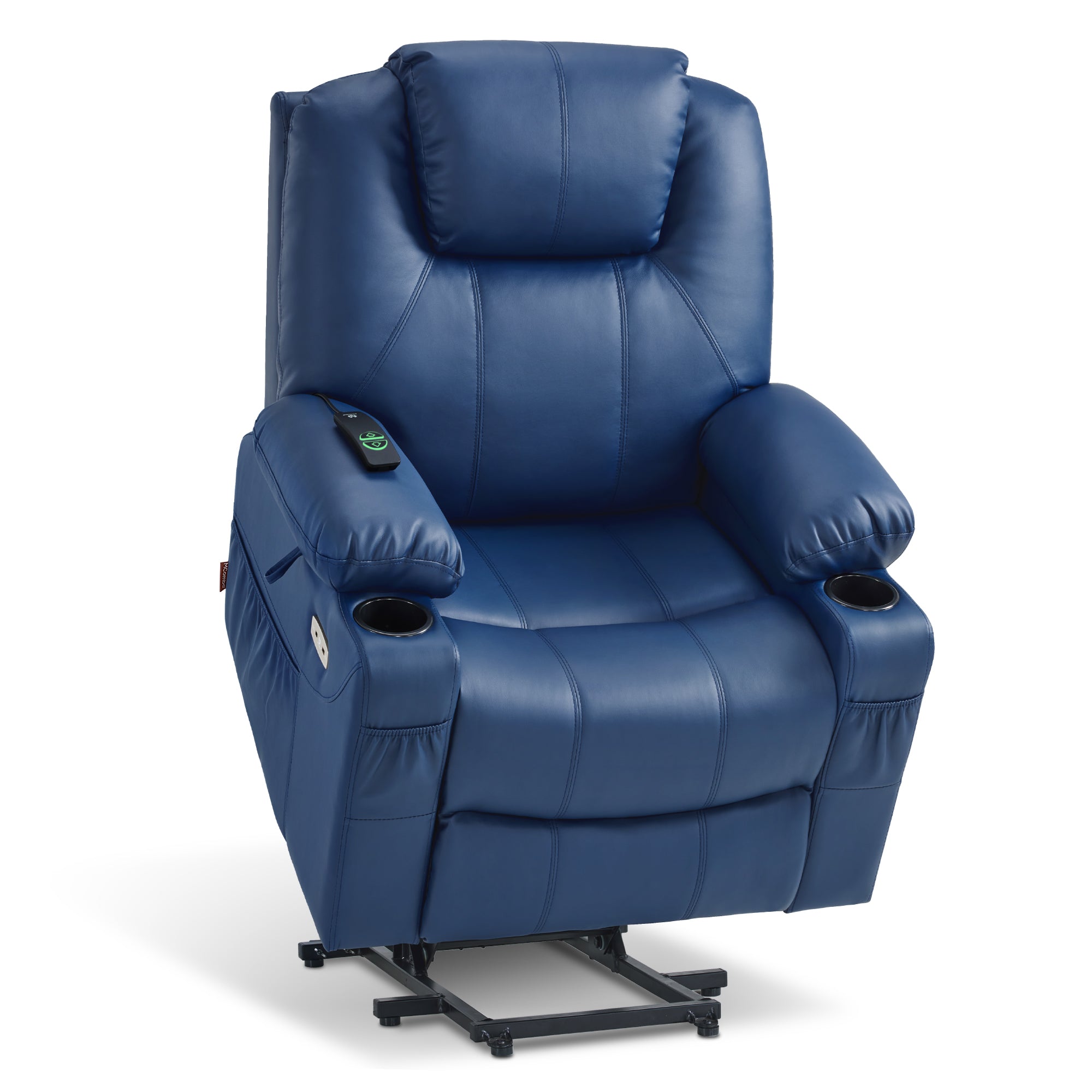 Power Lift Recliner Chair for Elderly, Massage and Heat, Faux Leather 7040|7516|7141|R7045|R7510