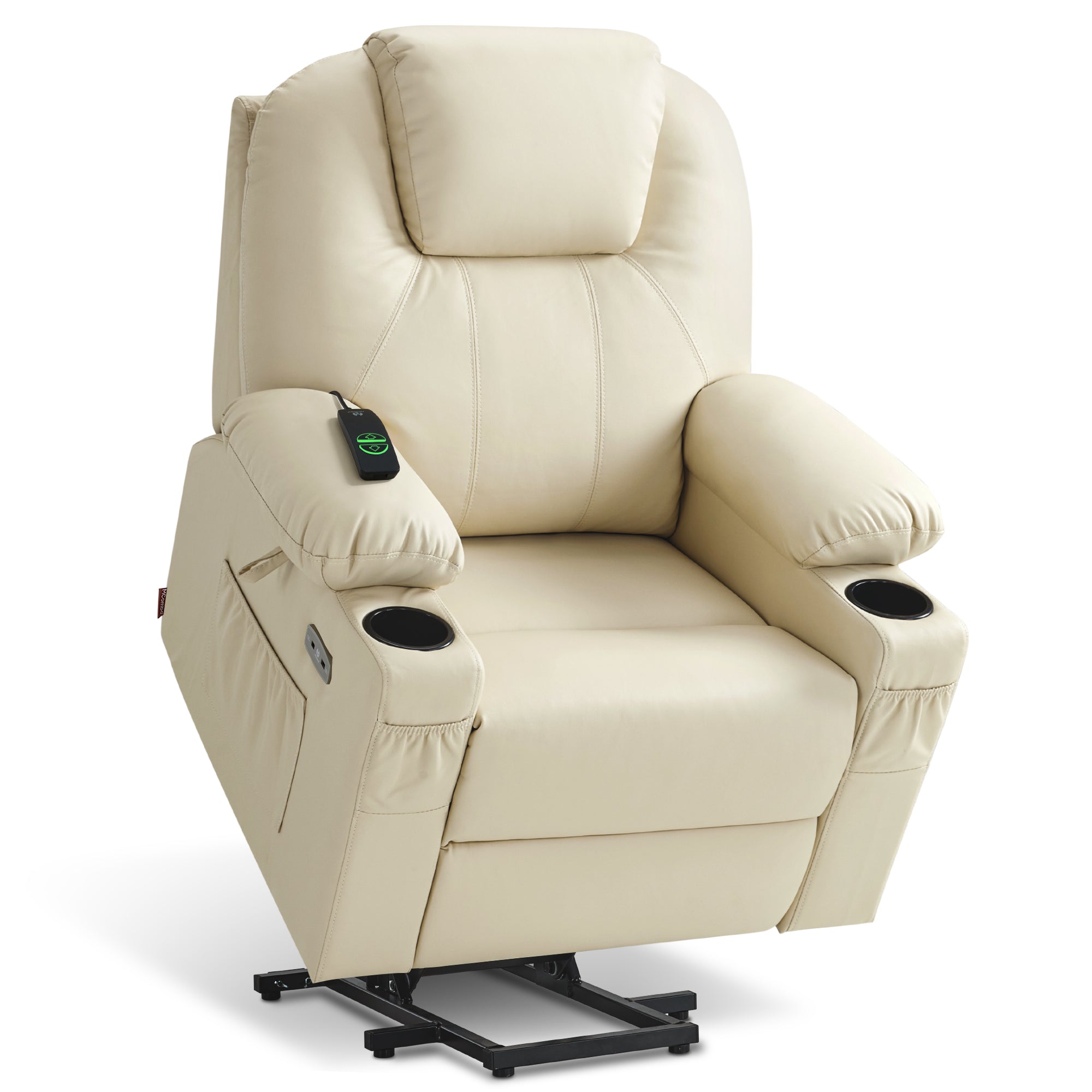 Power Lift Recliner Chair for Elderly, Massage and Heat, Faux Leather 7040|7516|7141|R7045|R7510|R7042