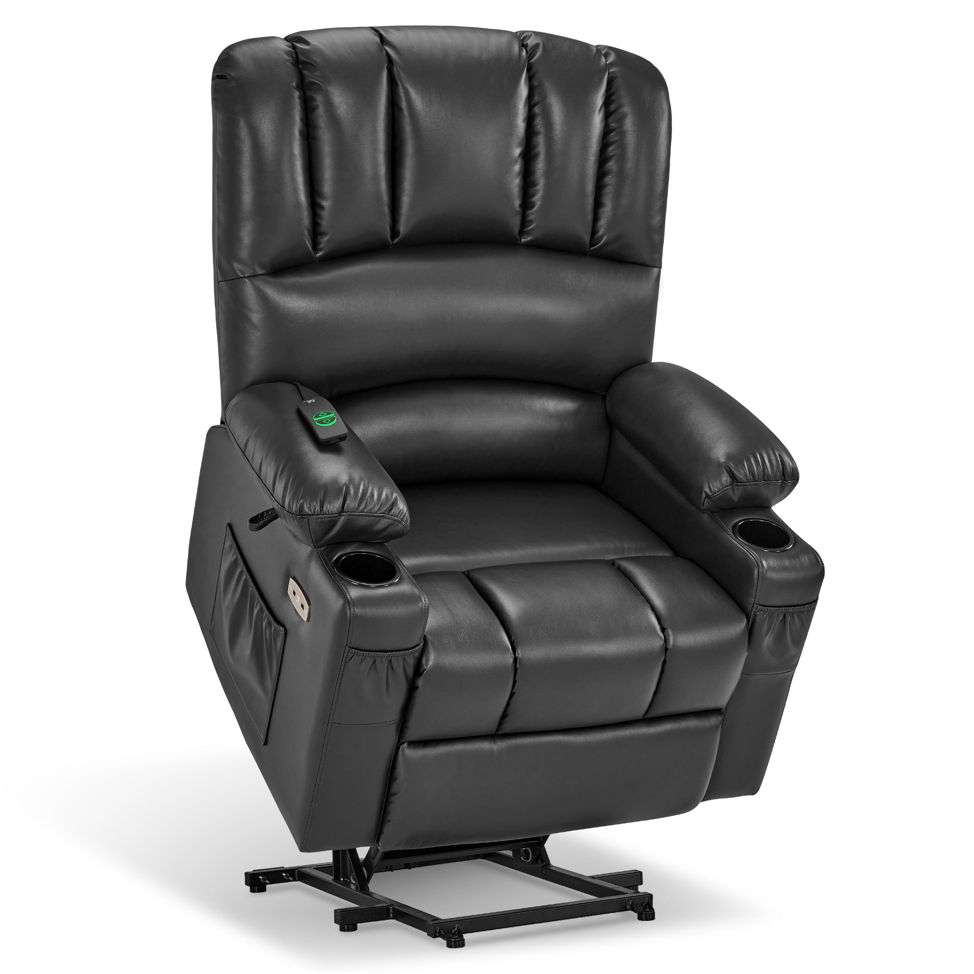Power Lift Recliner Chair, Massage and Heat, Faux Leather 7095|7099|R7092|R7096