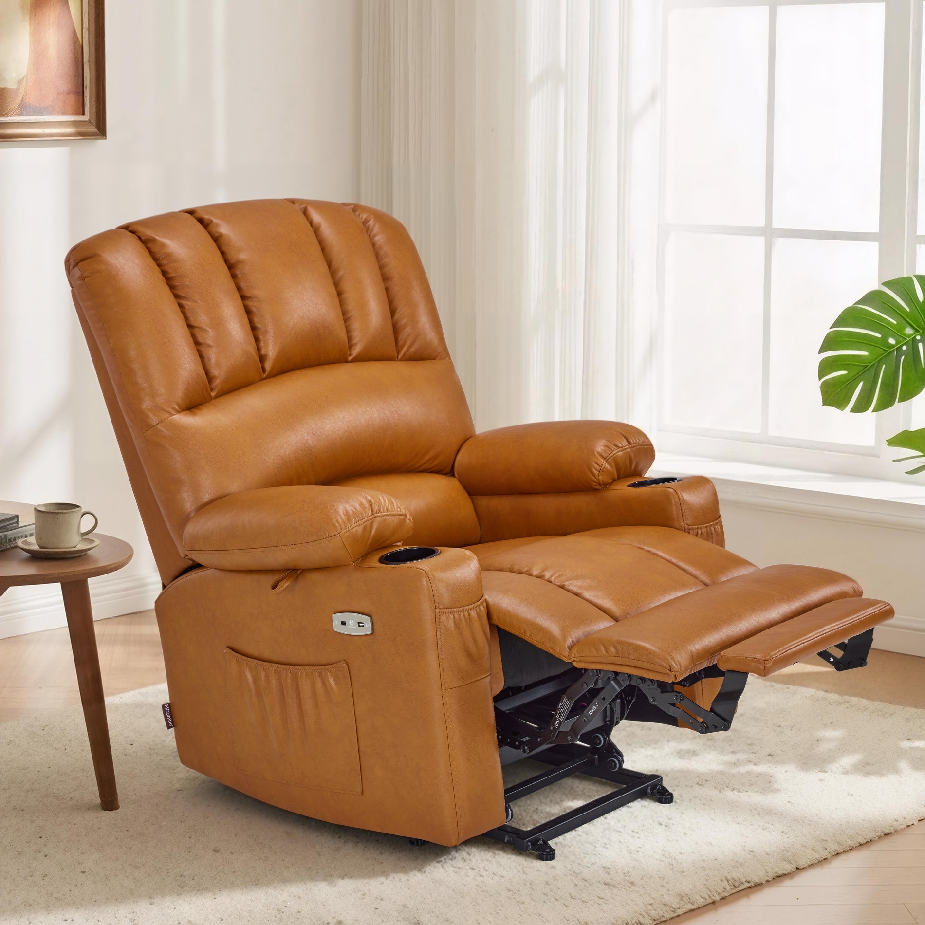 Power Lift Recliner Chair, Massage and Heat, Faux Leather 7095|7099|R7092|R7096