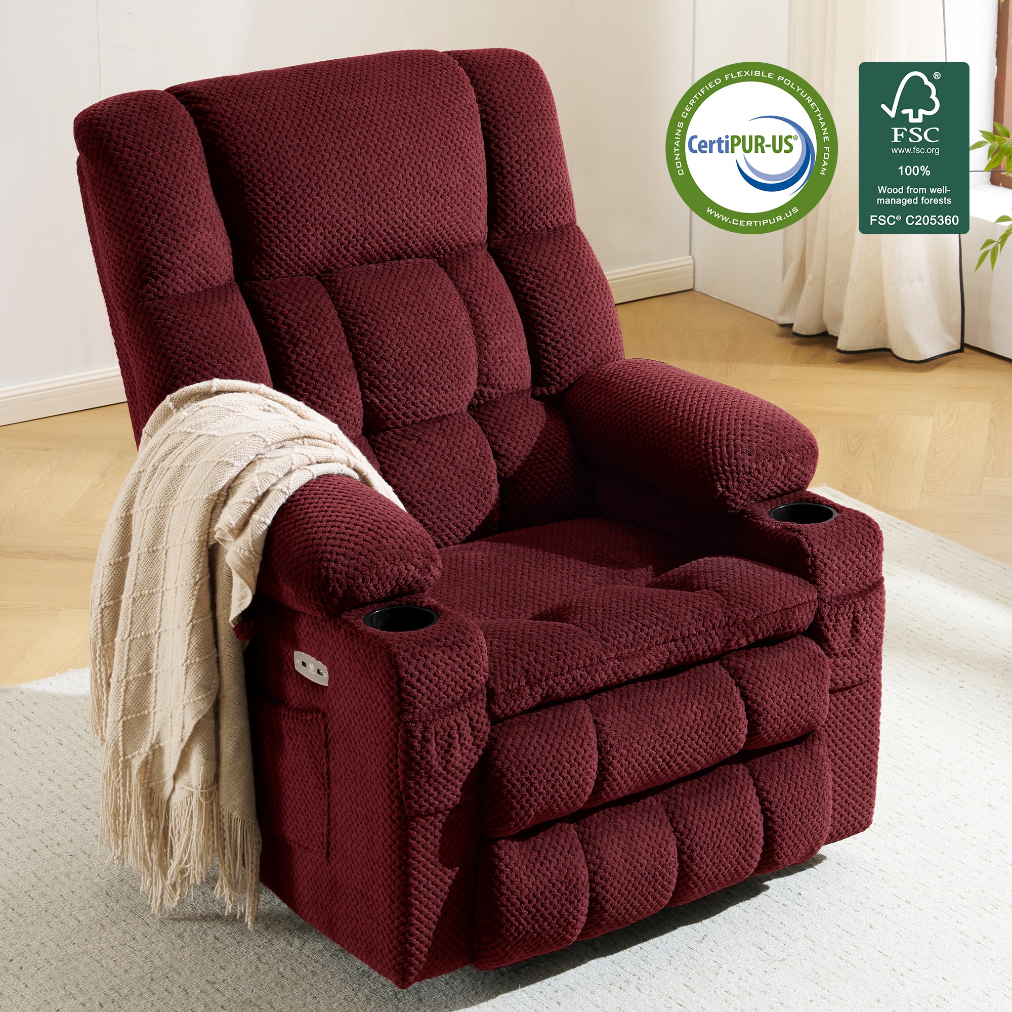 Power Lift Recliner Chair for Elderly, Dual Motor, Massage and Heat, Fabric 7890|7893|7896|R7897|R7891|R7894