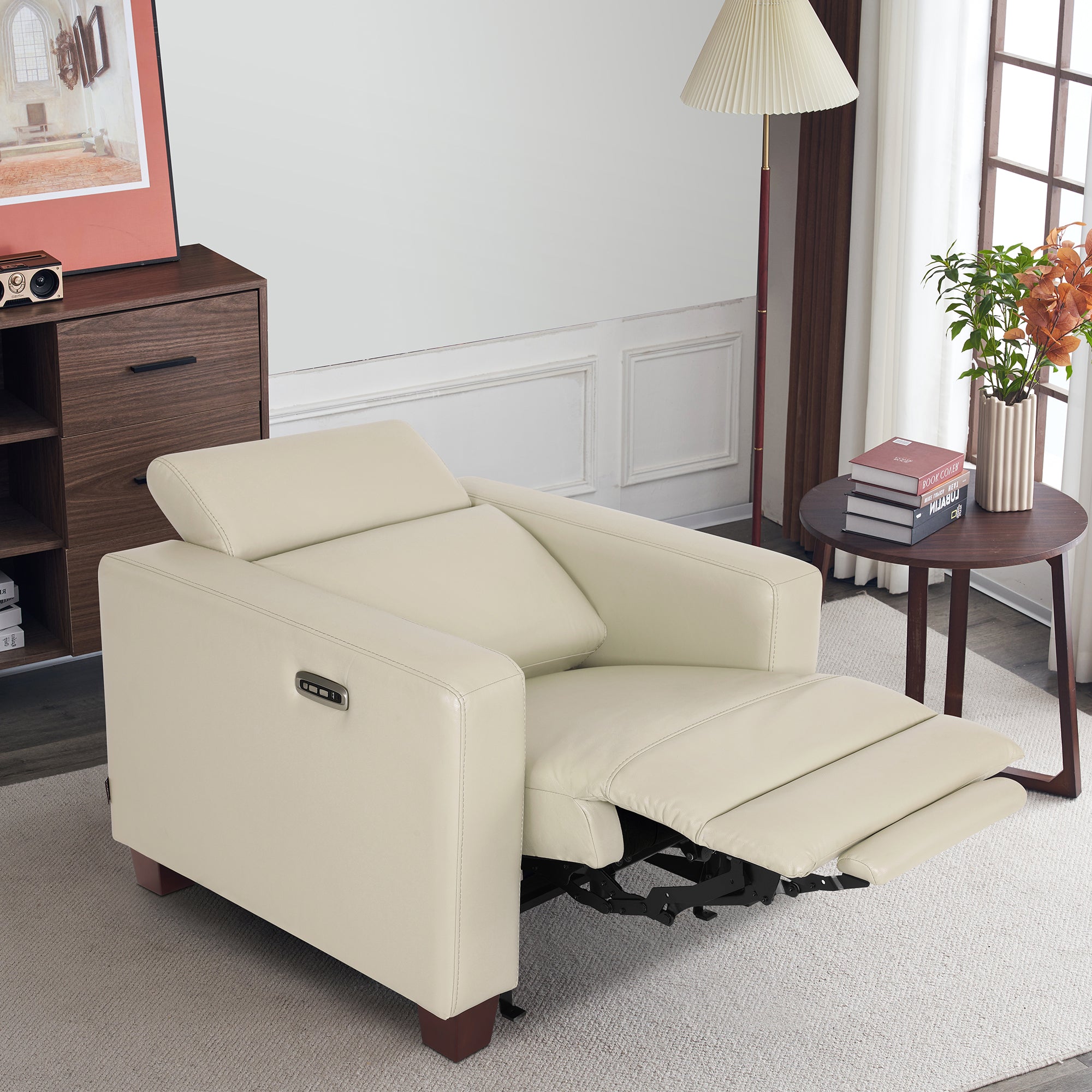 High Leg Power Recliner Chair, HL128