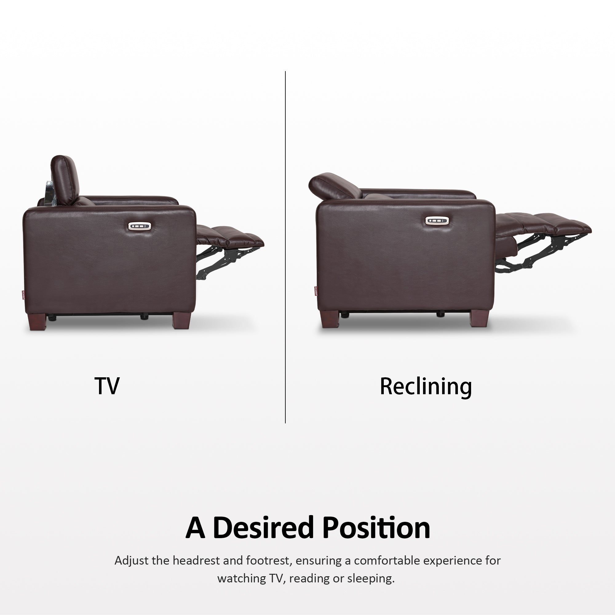 High Leg Power Recliner Chair, HL128