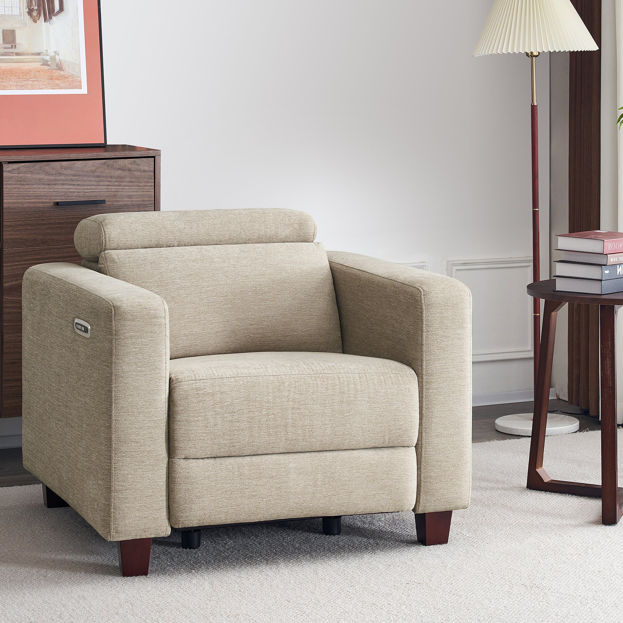 High Leg Power Recliner Chair, HL128