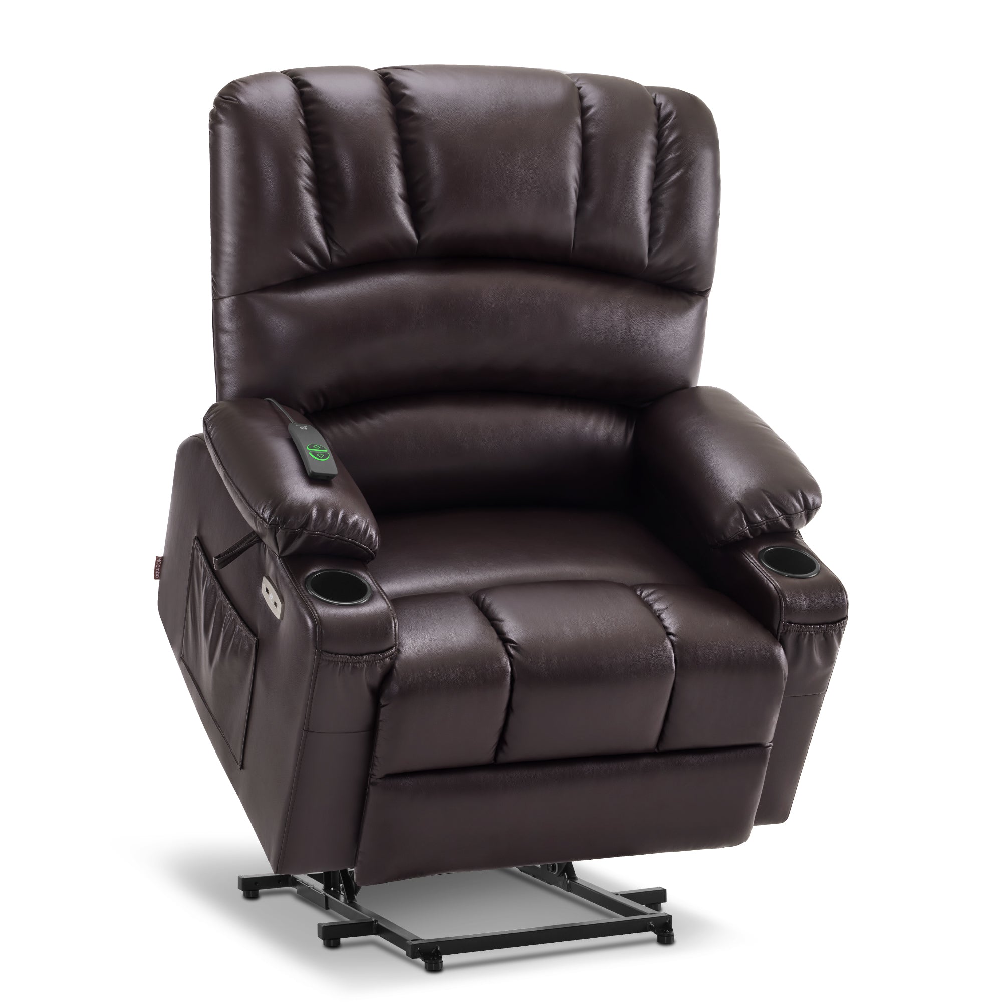 Power Lift Recliner Chair, Massage and Heat, Faux Leather 7095|7099|R7092|R7096