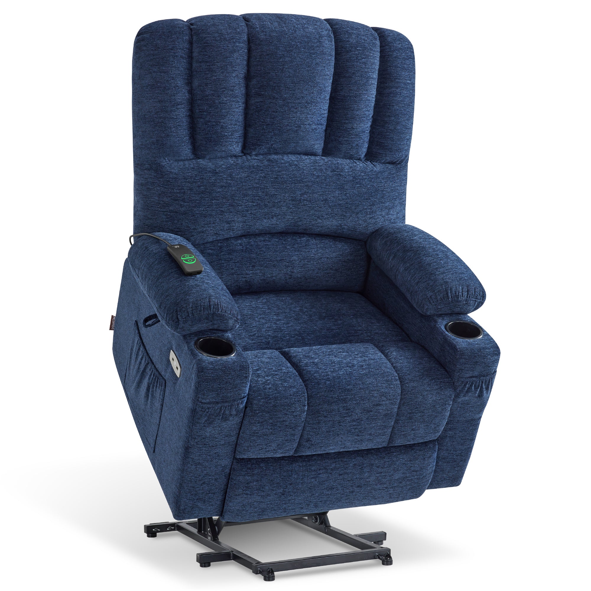 Power Lift Recliner Chair, Massage and Heat, Fabric 7095|7099|R7092|R7096