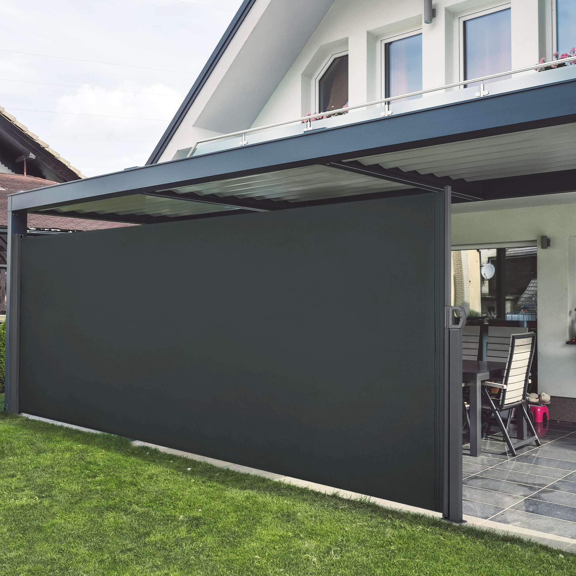 Retractable Side Awning for Patio and Balcony, SA705|SA726|SA737|SA748